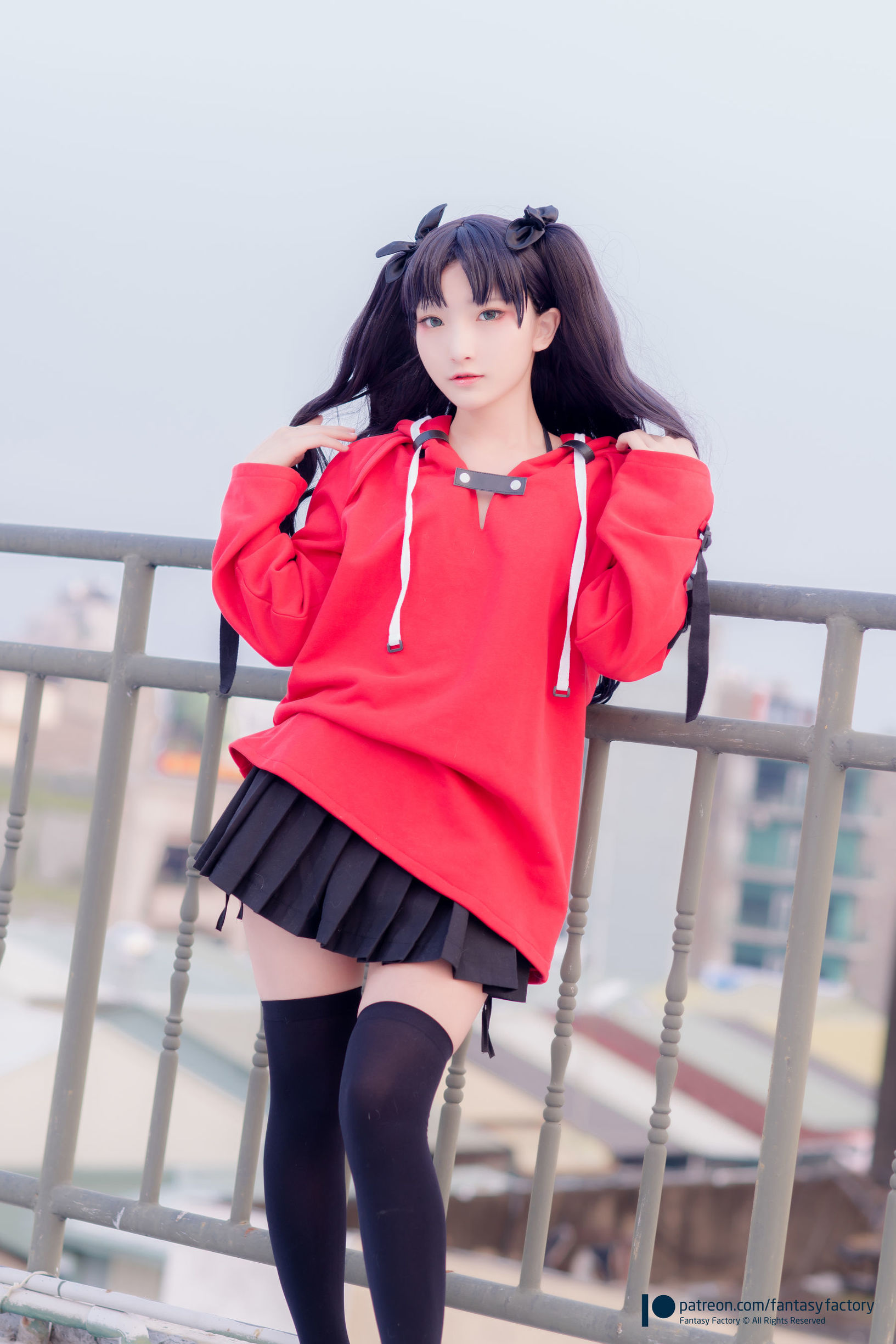 小丁 单车少女 黑胶 情趣网衫 写真セット