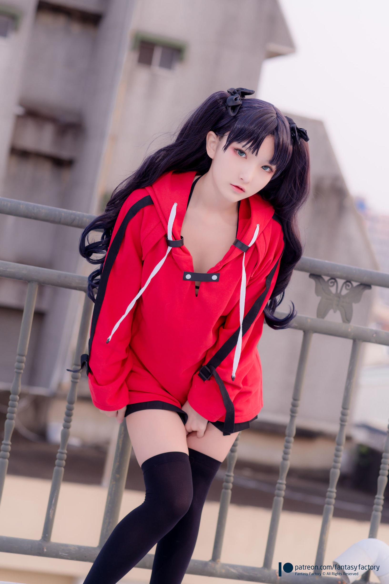Xiaoding 单车少女 黑胶 情趣网衫 Photo Set