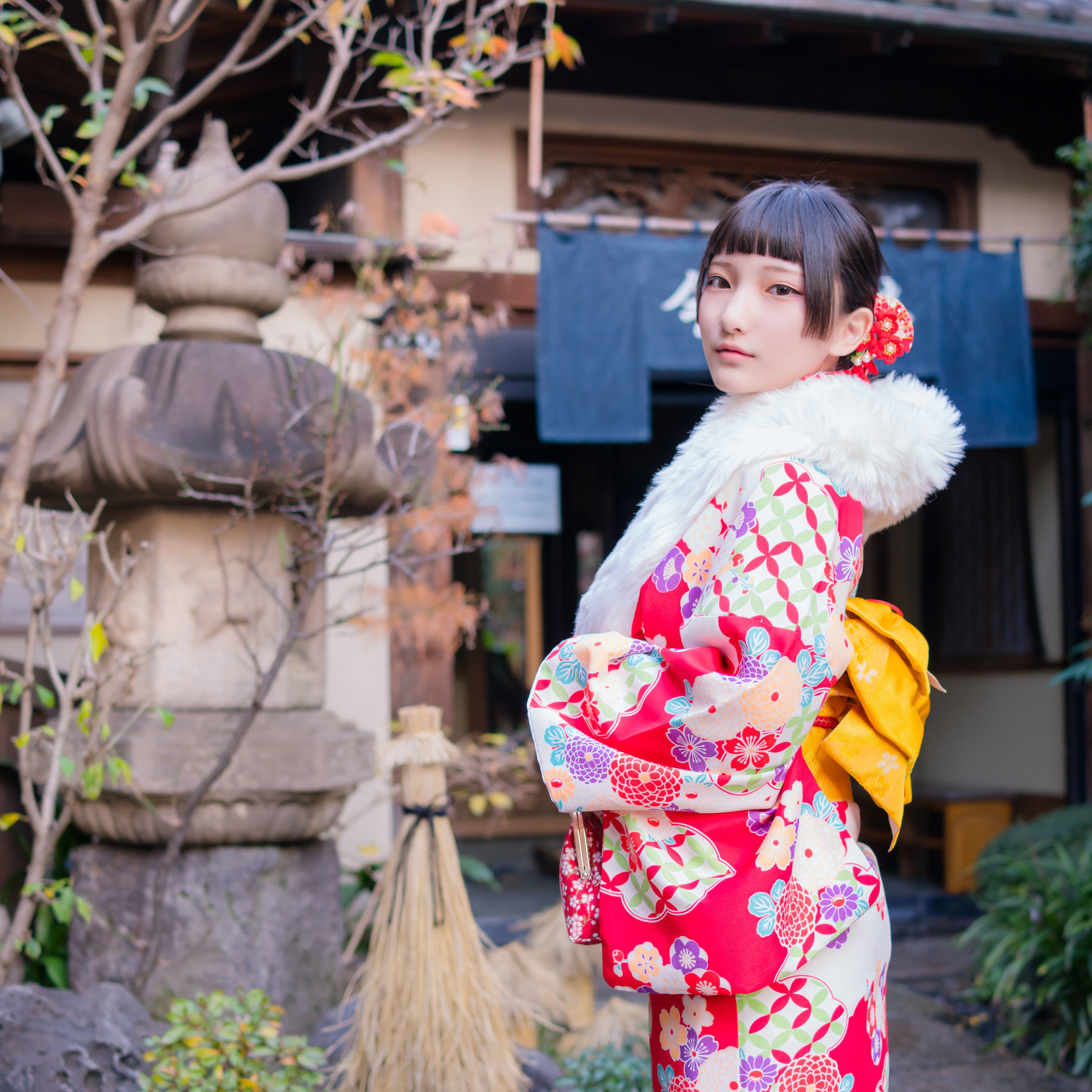 Xiaoding 和服 猫女女仆 Photo Set