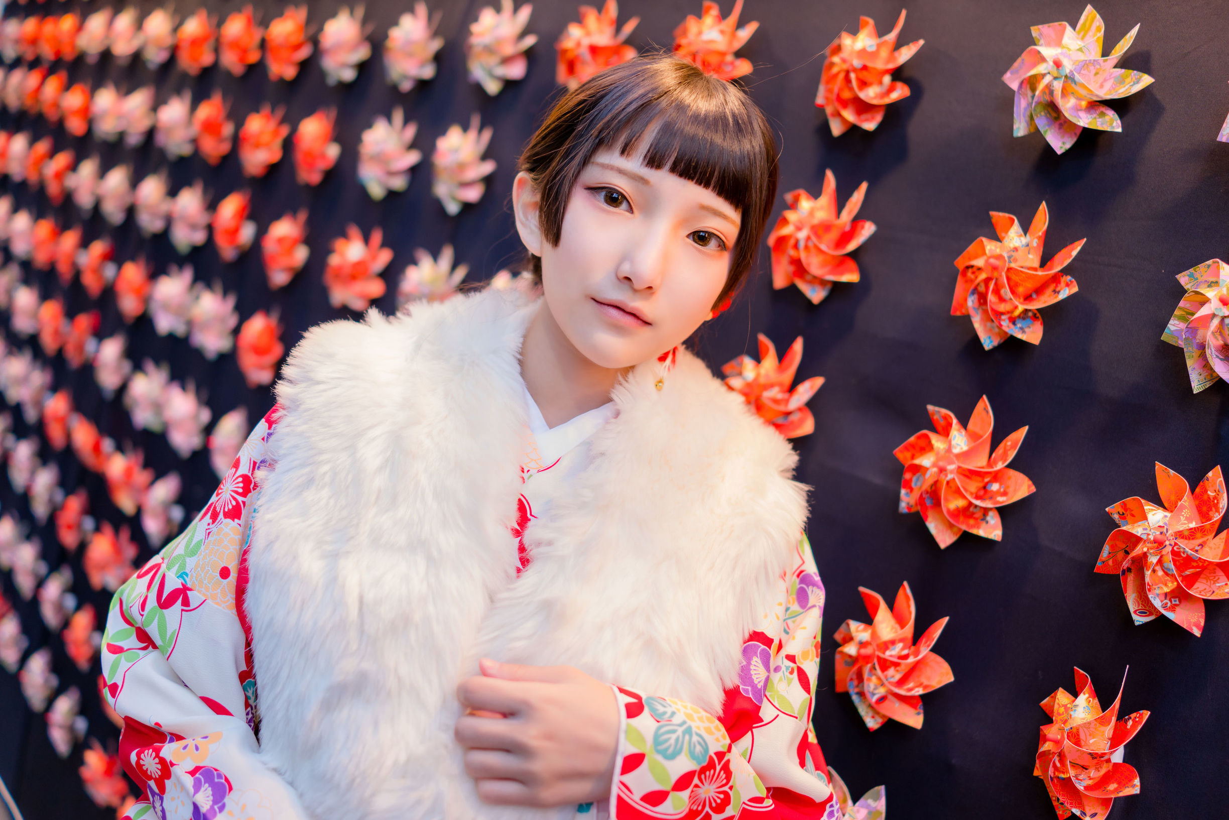 小丁 和服 猫女女仆 写真セット