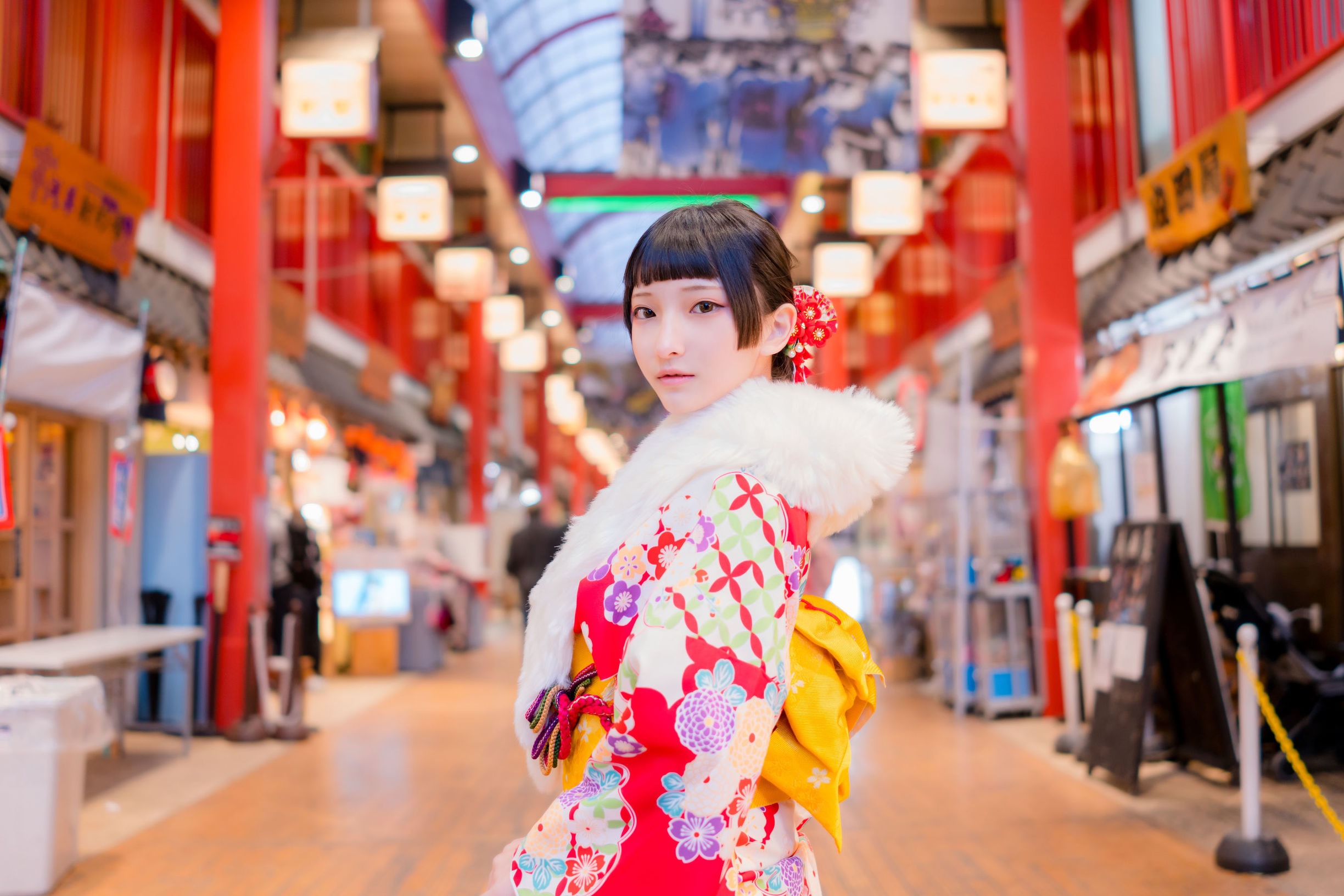 小丁 和服 猫女女仆 写真セット