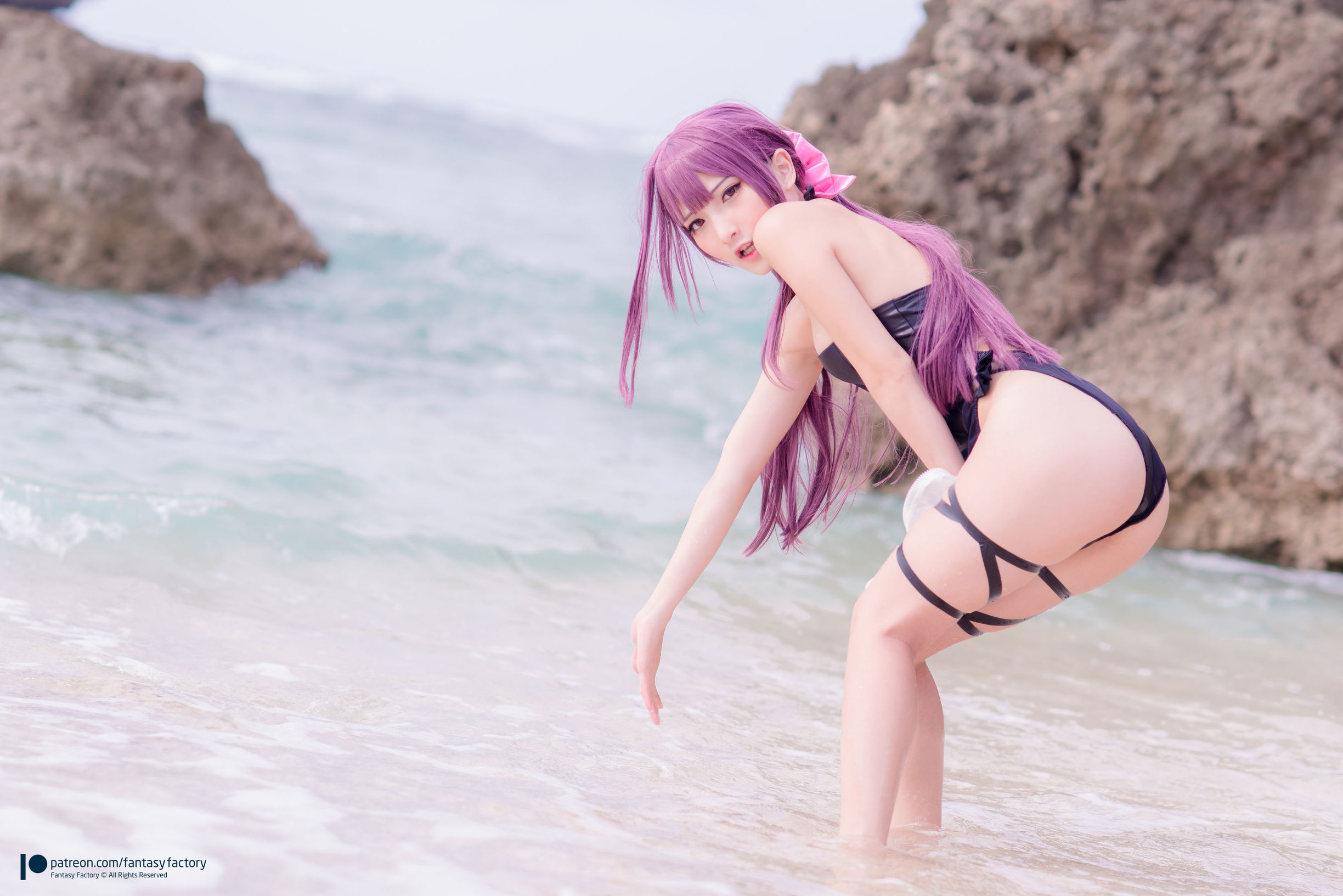 幻想工廠] 小丁Cosplay - 海灘風情