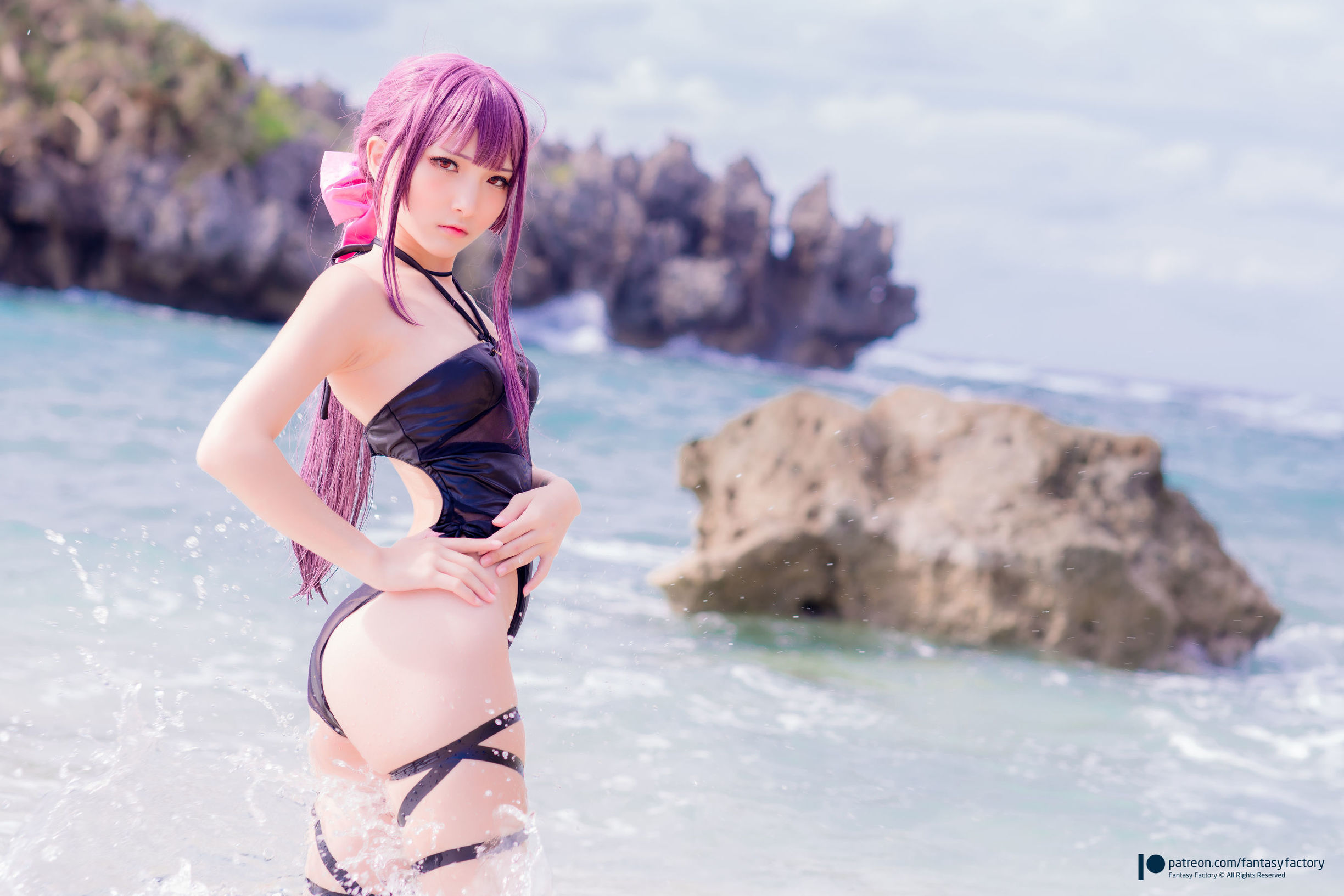 幻想工廠] 小丁Cosplay - 海灘風情