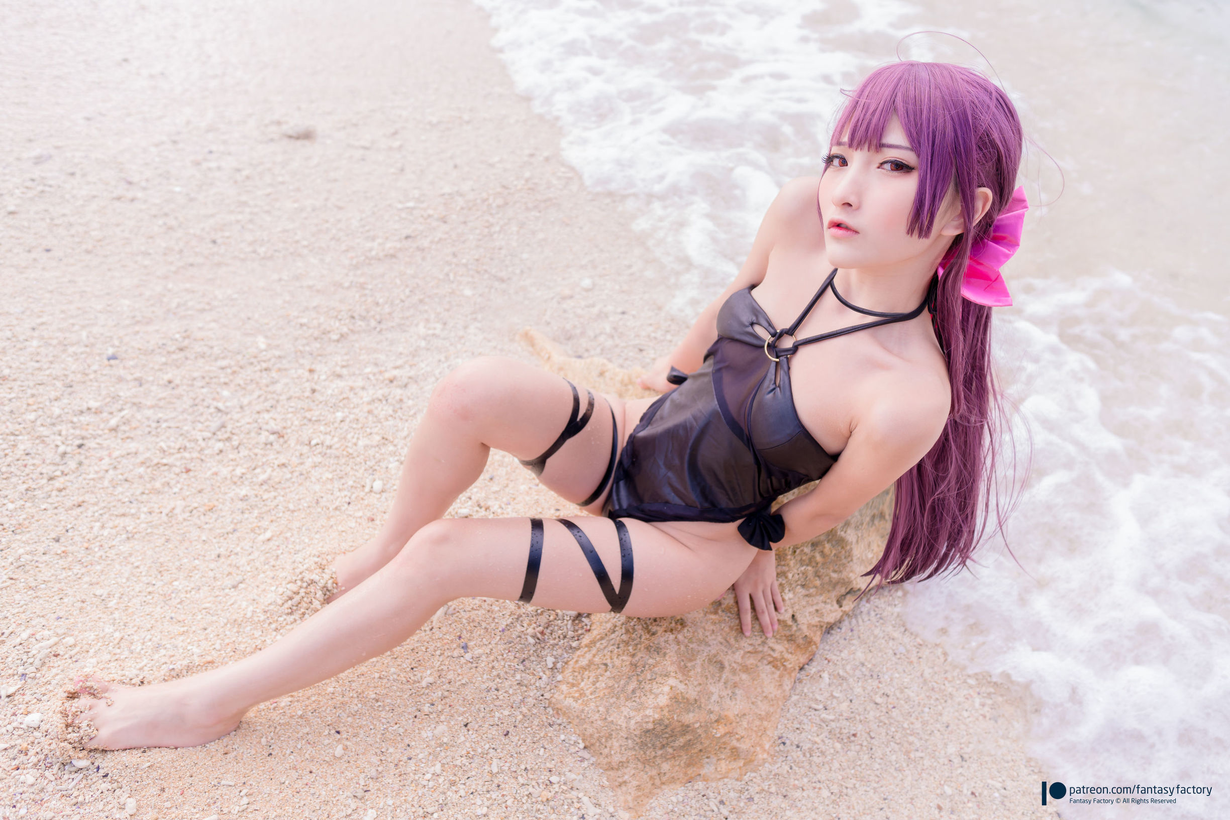 幻想工廠] 小丁Cosplay - 海灘風情
