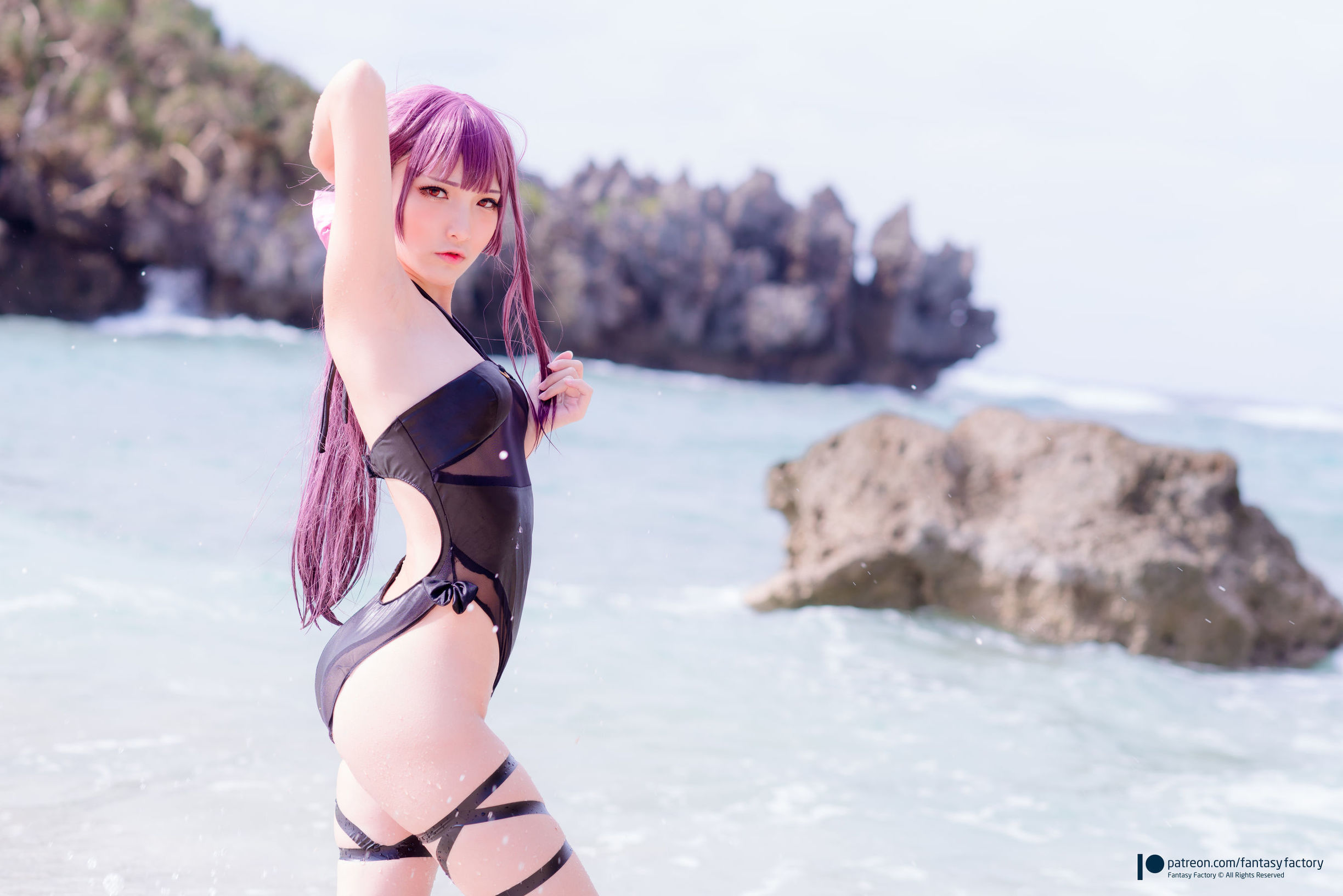 幻想工廠] 小丁Cosplay - 海灘風情