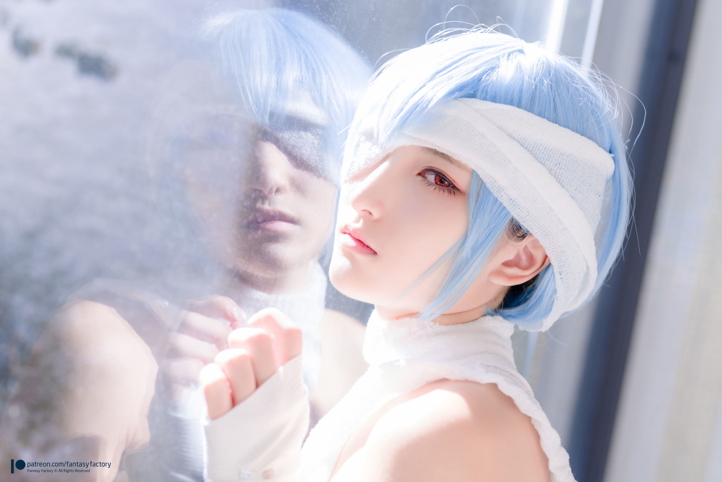 幻想工廠] 小丁Cosplay - 魔女 浴池 黑絲