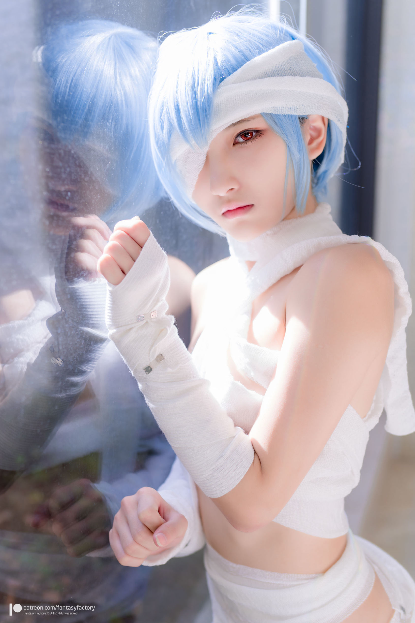 幻想工廠] 小丁Cosplay - 魔女 浴池 黑絲