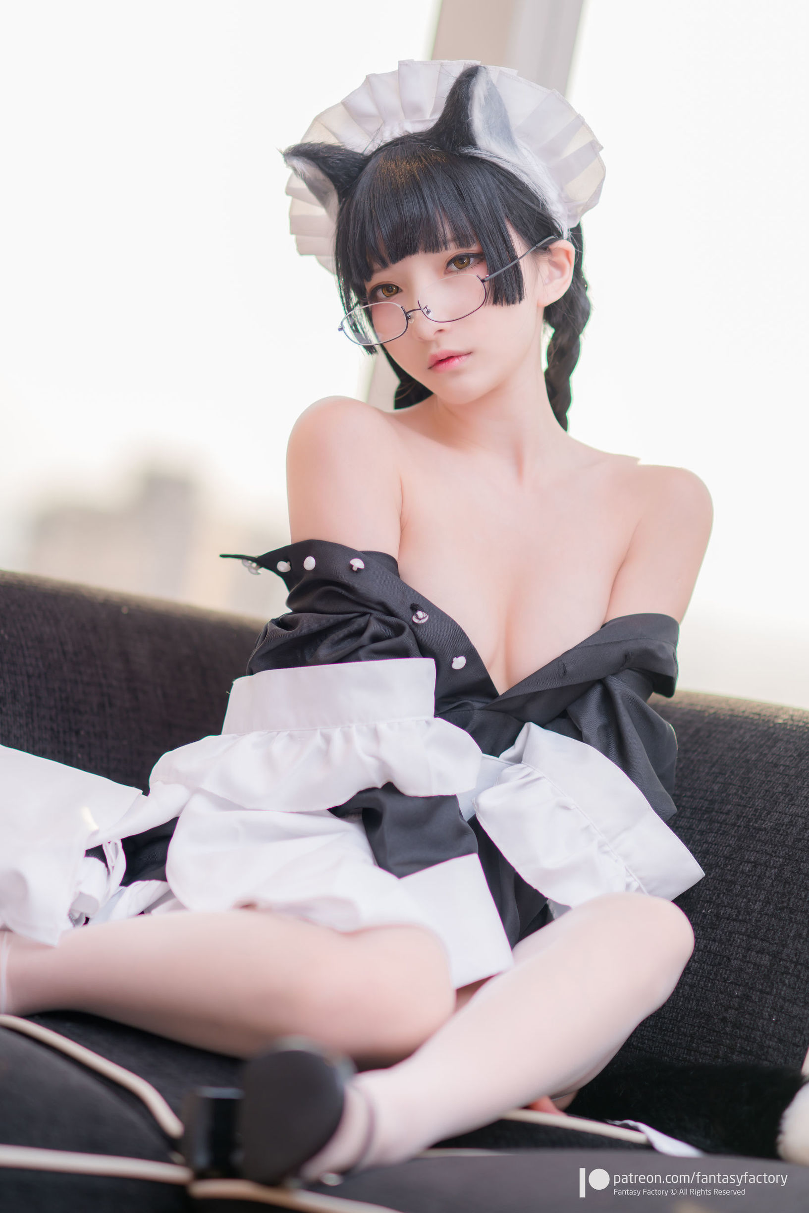 Xiaoding 黑猫女仆 Photo Set