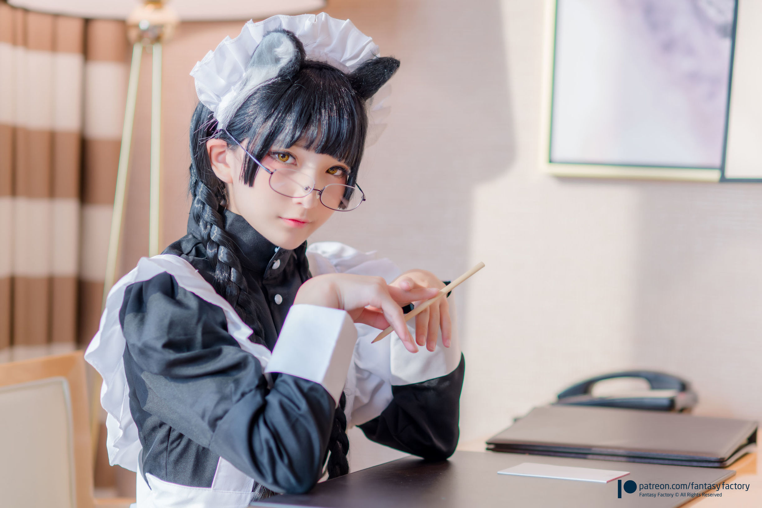 Xiaoding 黑猫女仆 Photo Set