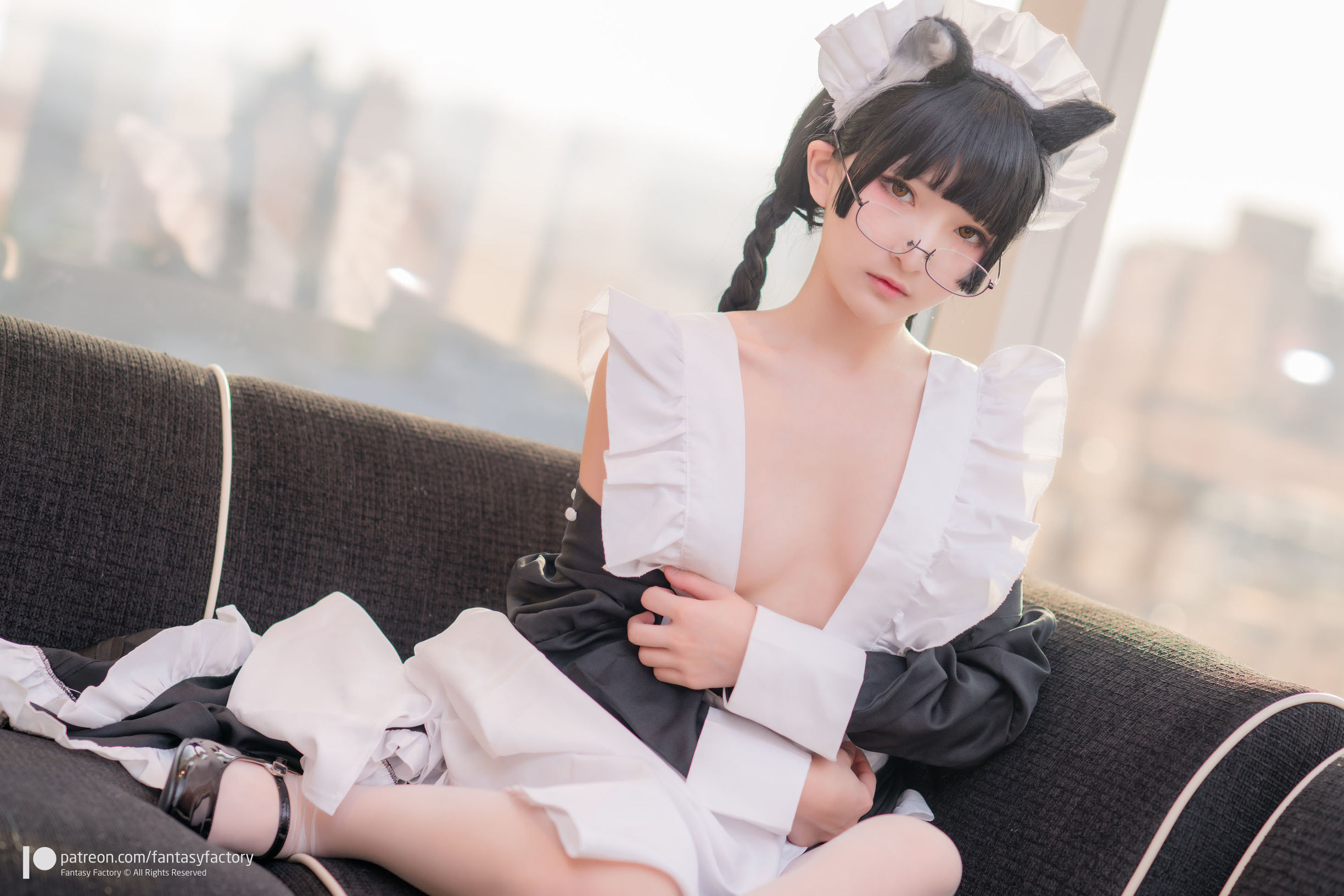 Xiaoding 黑猫女仆 Photo Set