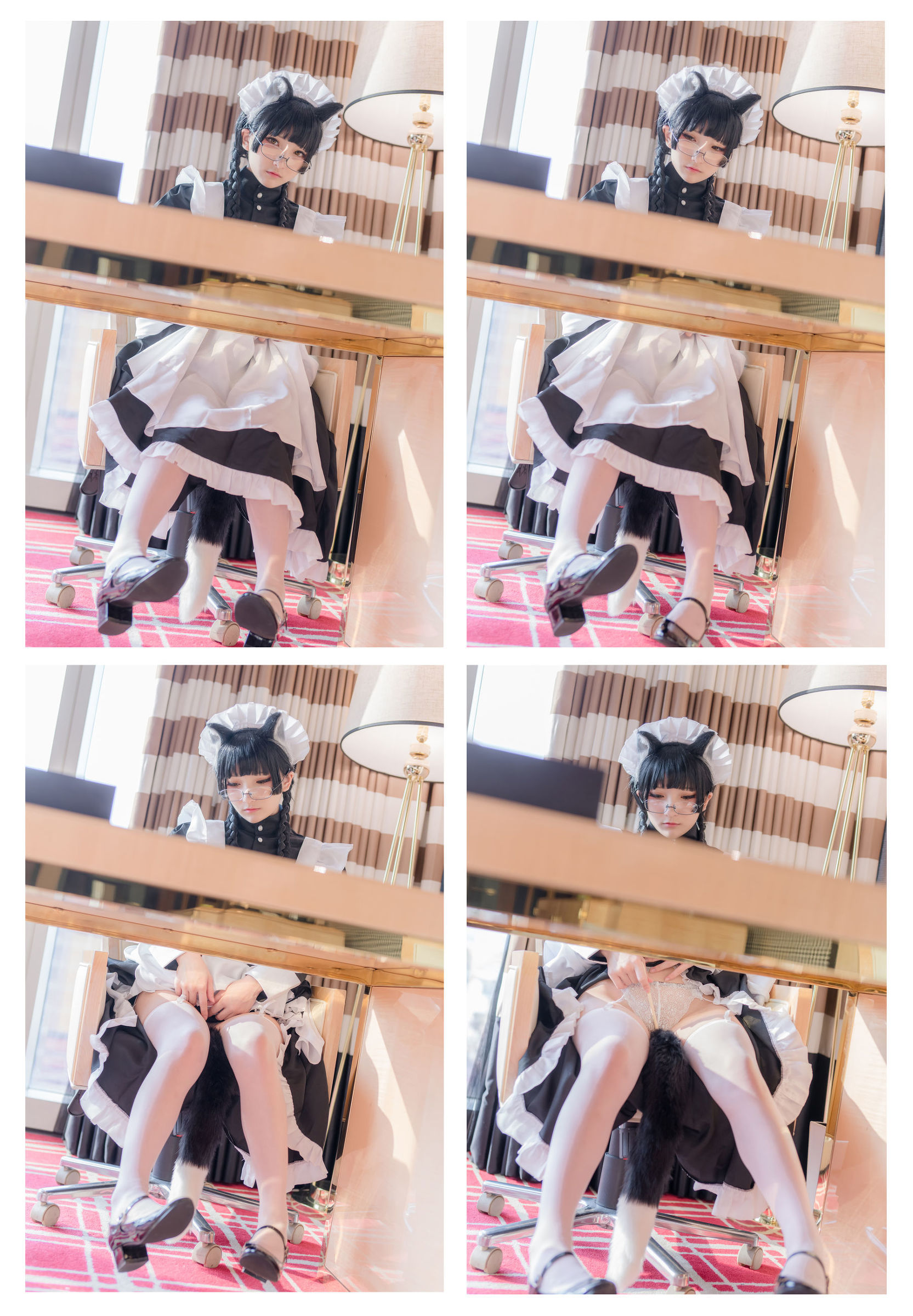 Xiaoding 黑猫女仆 Photo Set