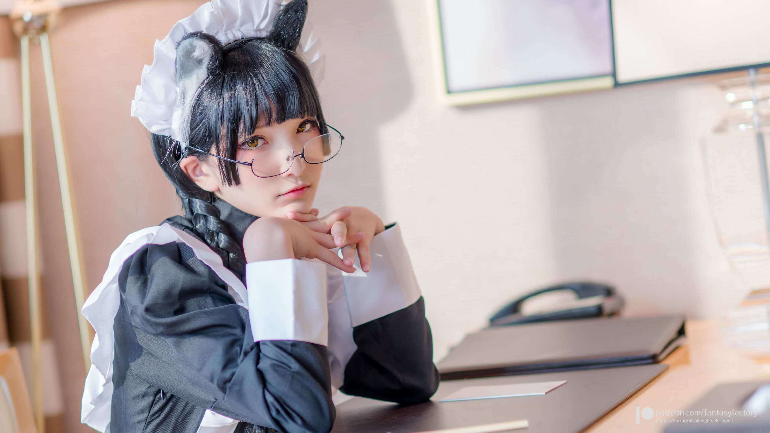 Xiaoding 黑猫女仆 Photo Set