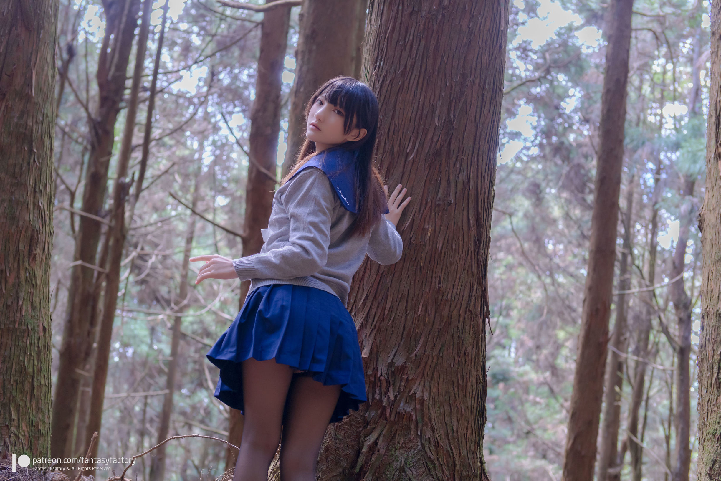 小丁 JK制服 水手小兔 外拍 写真セット