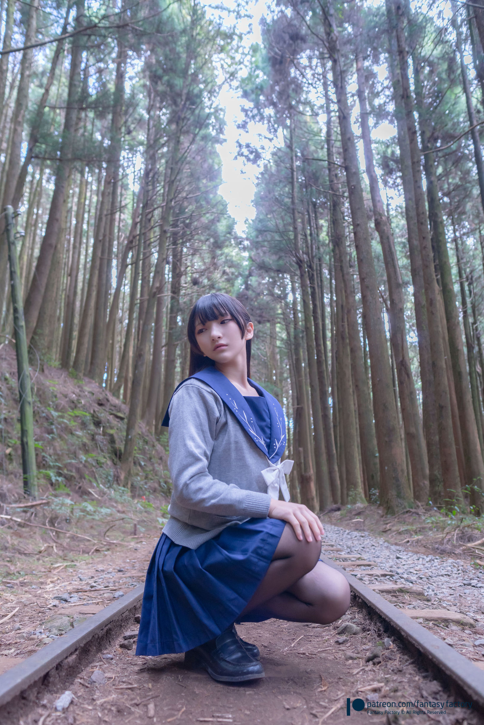 小丁 JK制服 水手小兔 外拍 写真セット