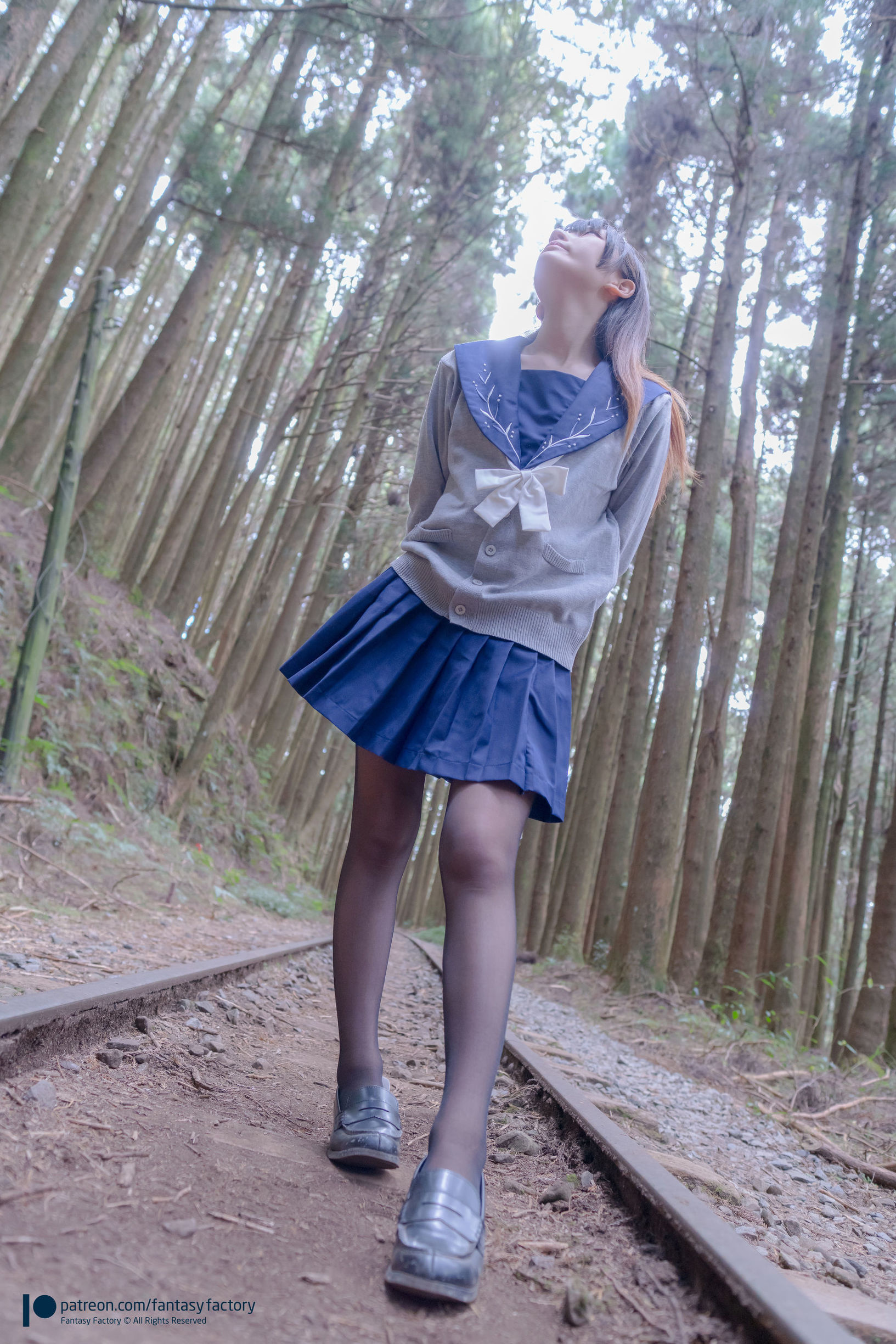 小丁 JK制服 水手小兔 外拍 写真セット