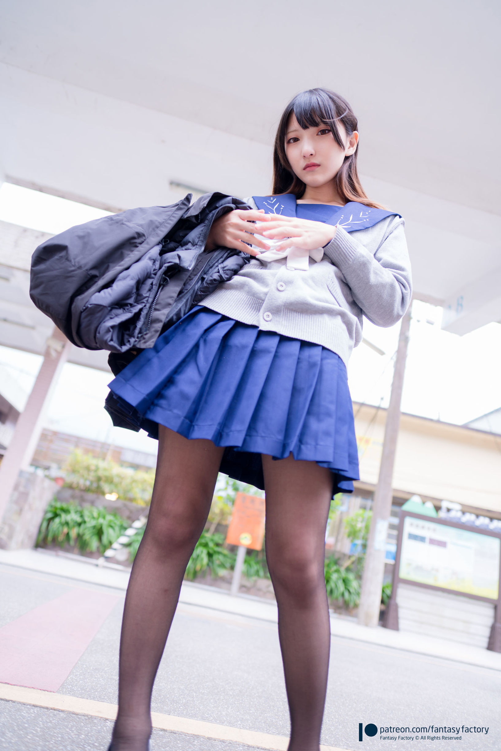 小丁 JK制服 水手小兔 外拍 写真セット