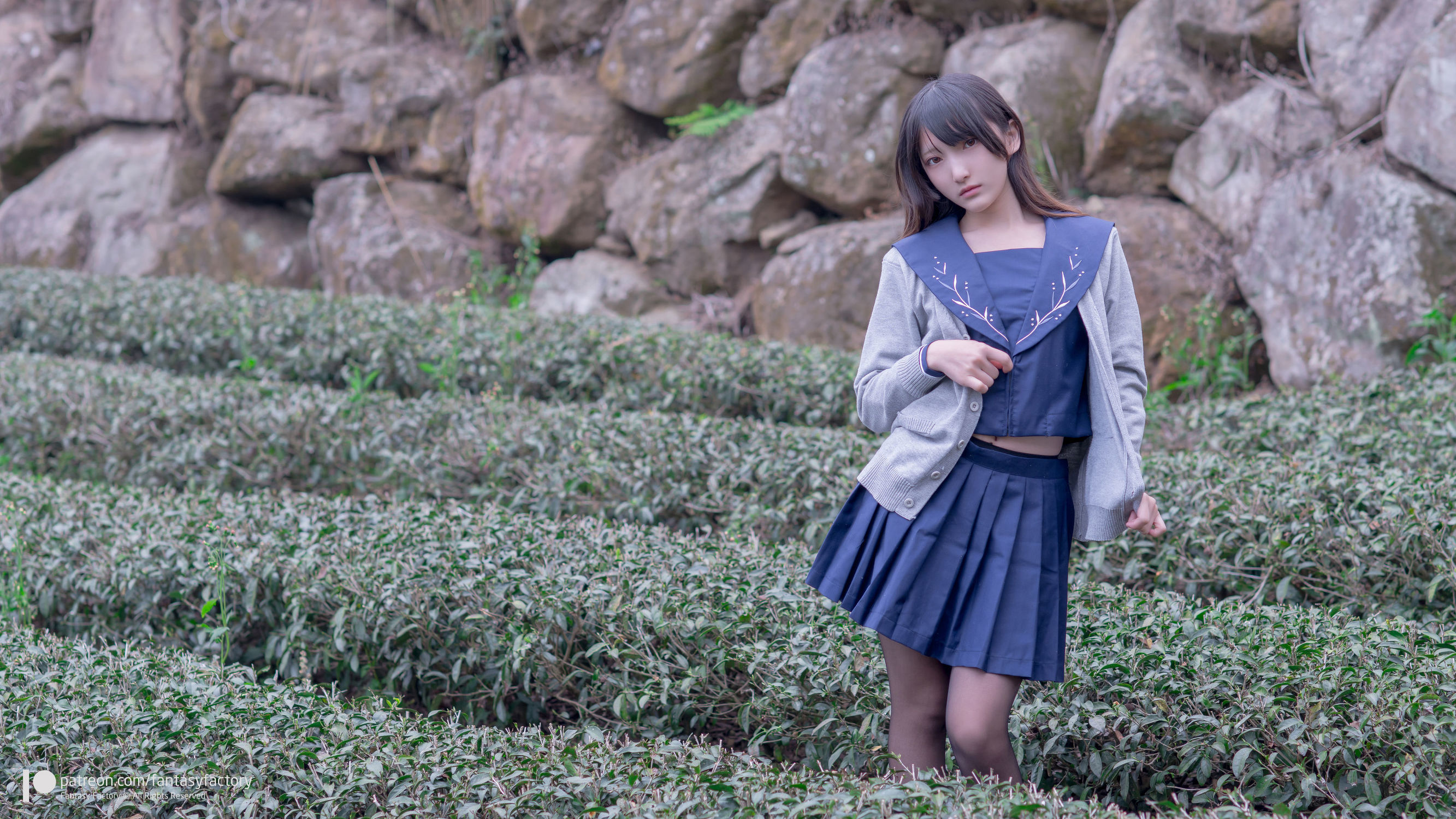 小丁 JK制服 水手小兔 外拍 写真セット