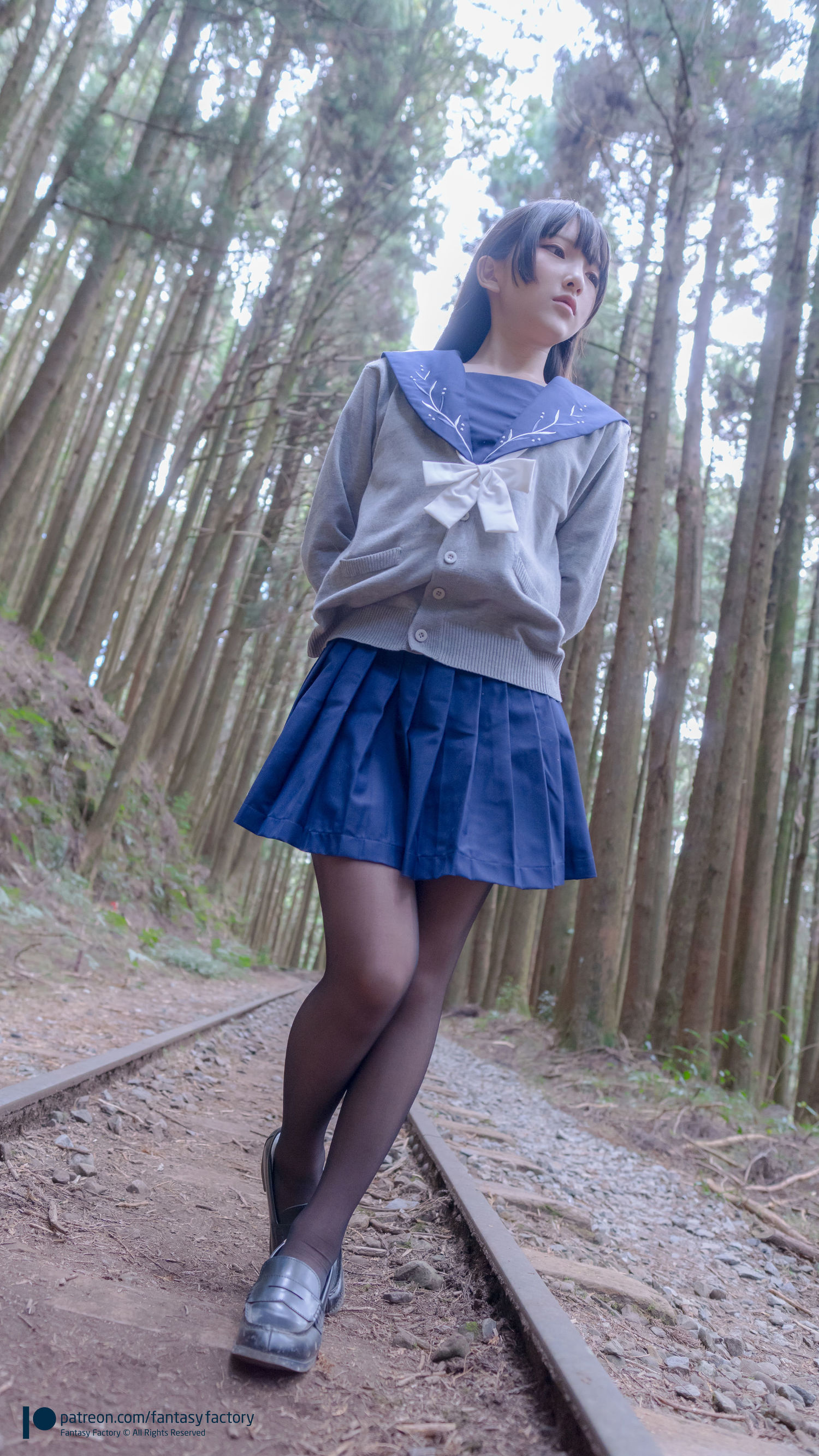 小丁 JK制服 水手小兔 外拍 写真セット