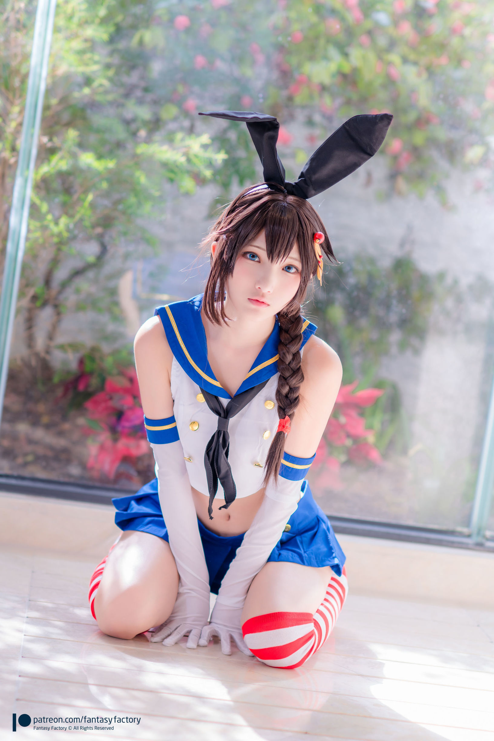 小丁 JK制服 水手小兔 外拍 写真セット