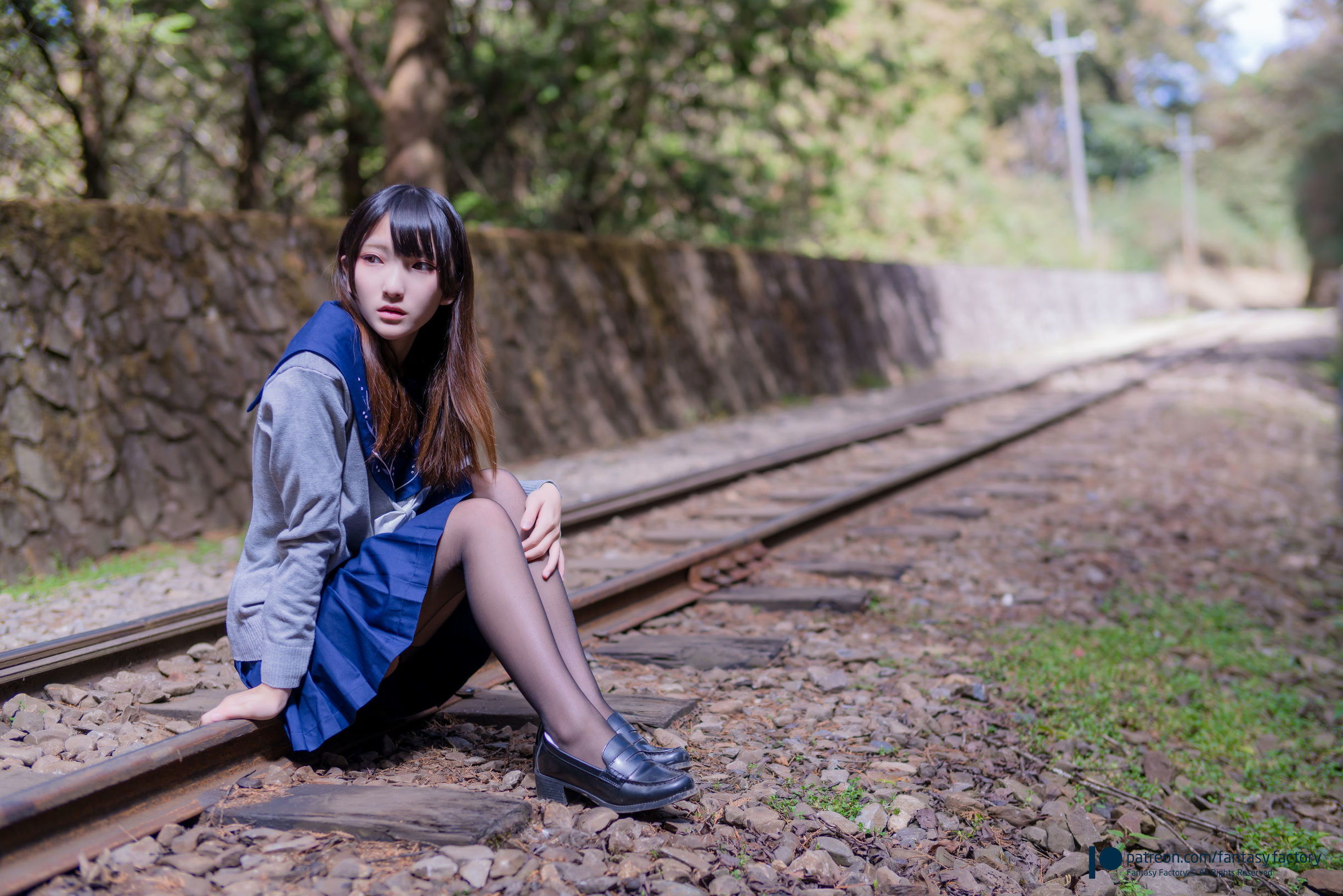 小丁 JK制服 水手小兔 外拍 写真セット