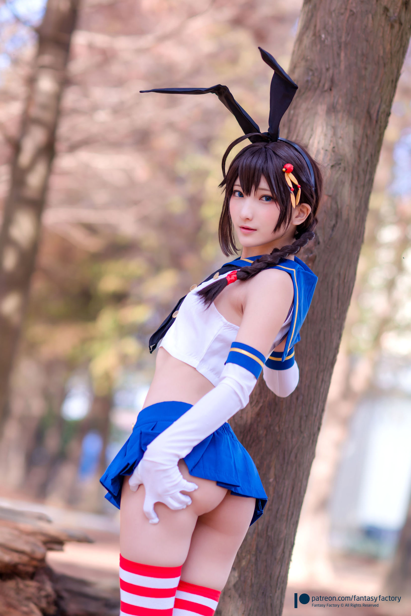 小丁 JK制服 水手小兔 外拍 写真セット