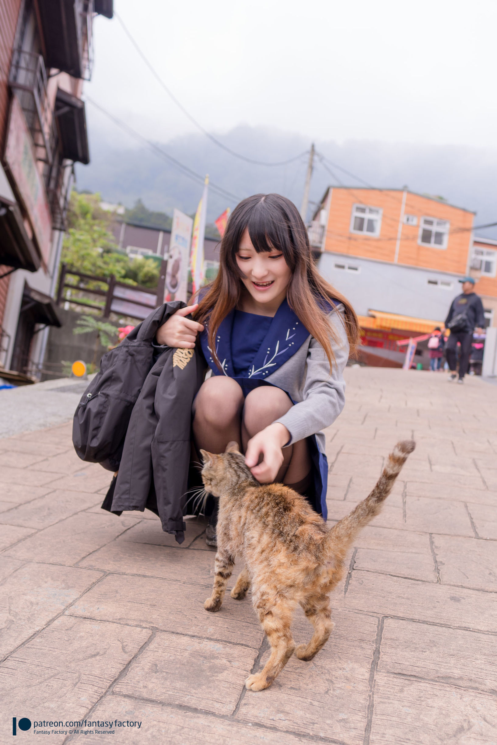 小丁 JK制服 水手小兔 外拍 写真セット