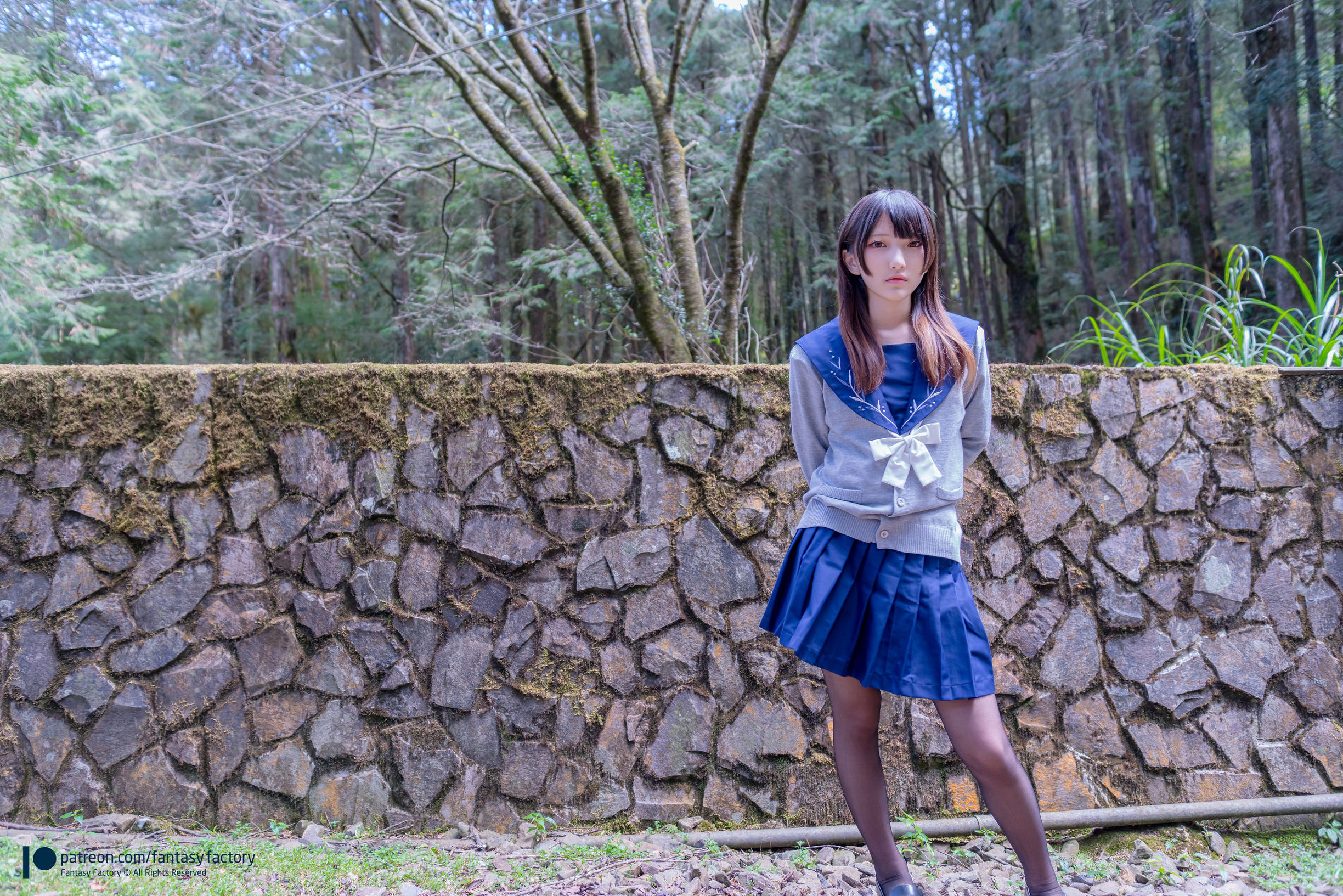 小丁 JK制服 水手小兔 外拍 写真セット