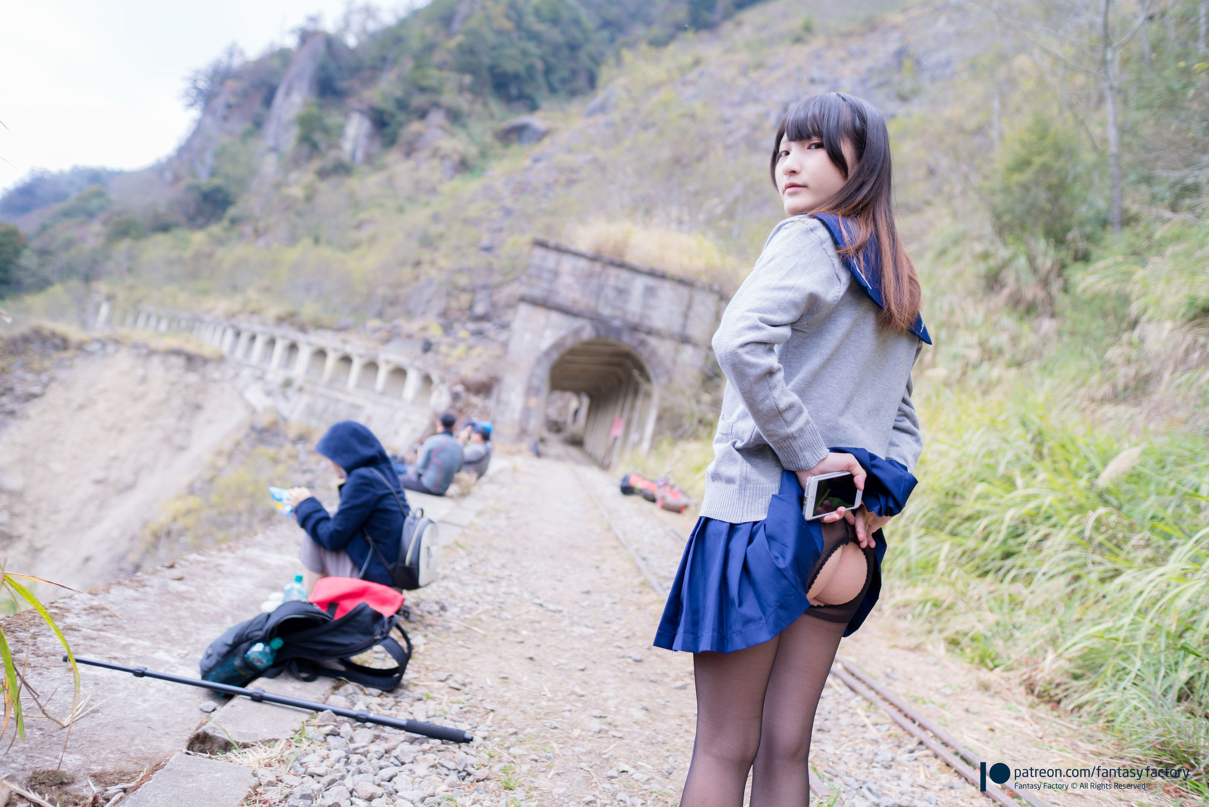 小丁 JK制服 水手小兔 外拍 写真セット