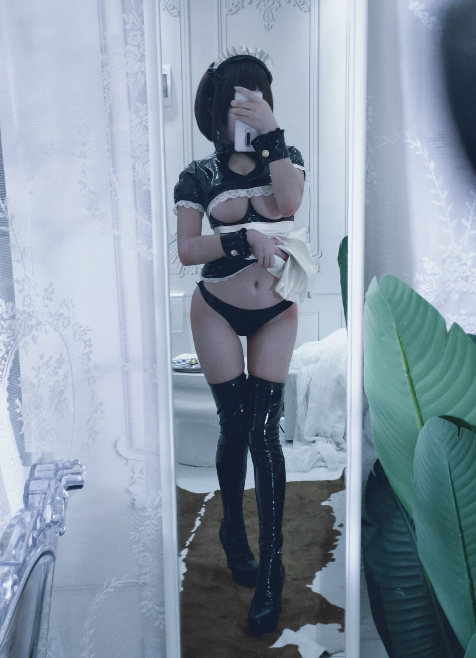 일소방향침사진 조식우유