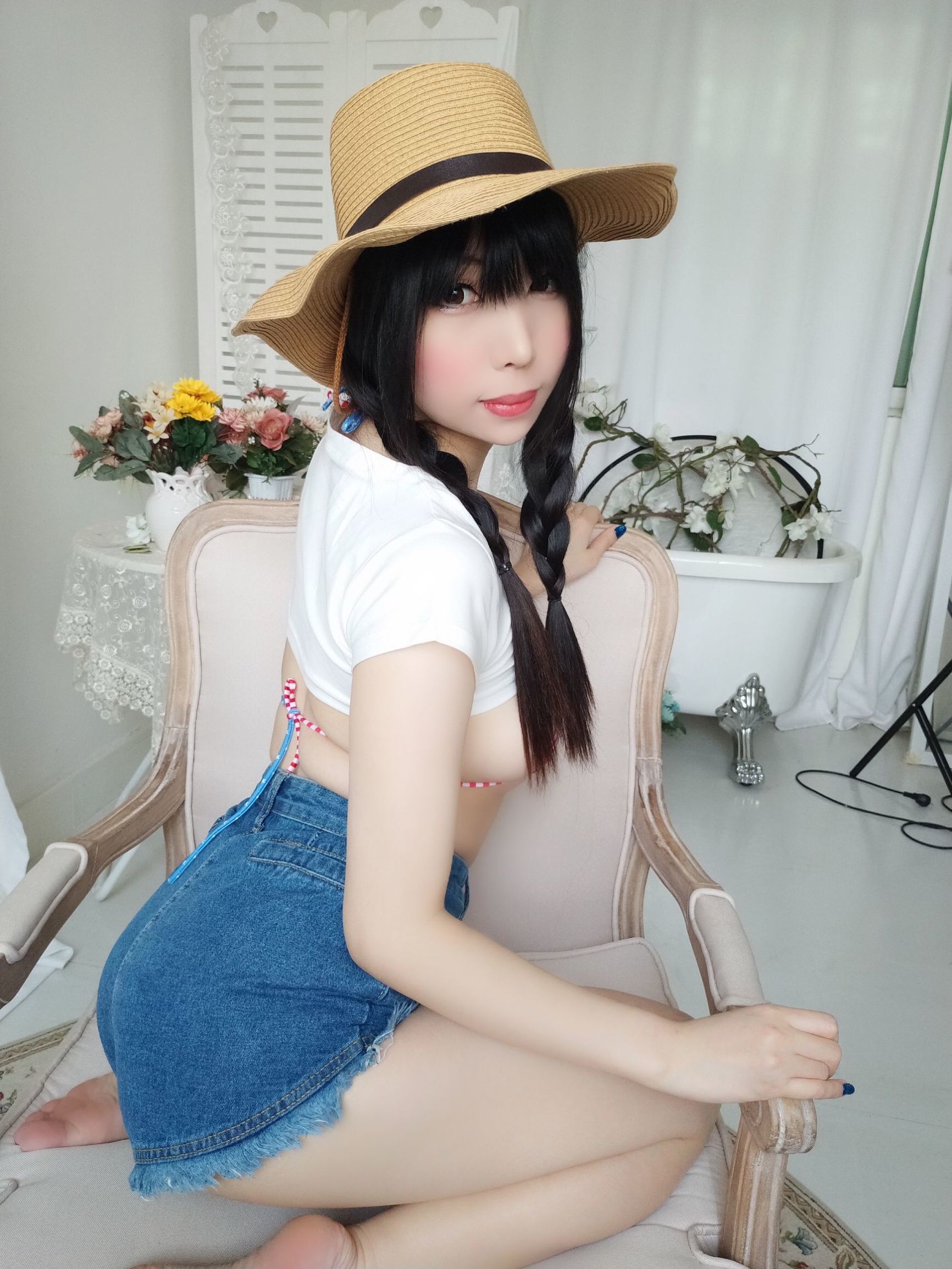 Shikano Ki, mỹ nữ 2D ngực lớn, cô gái cao bồi.