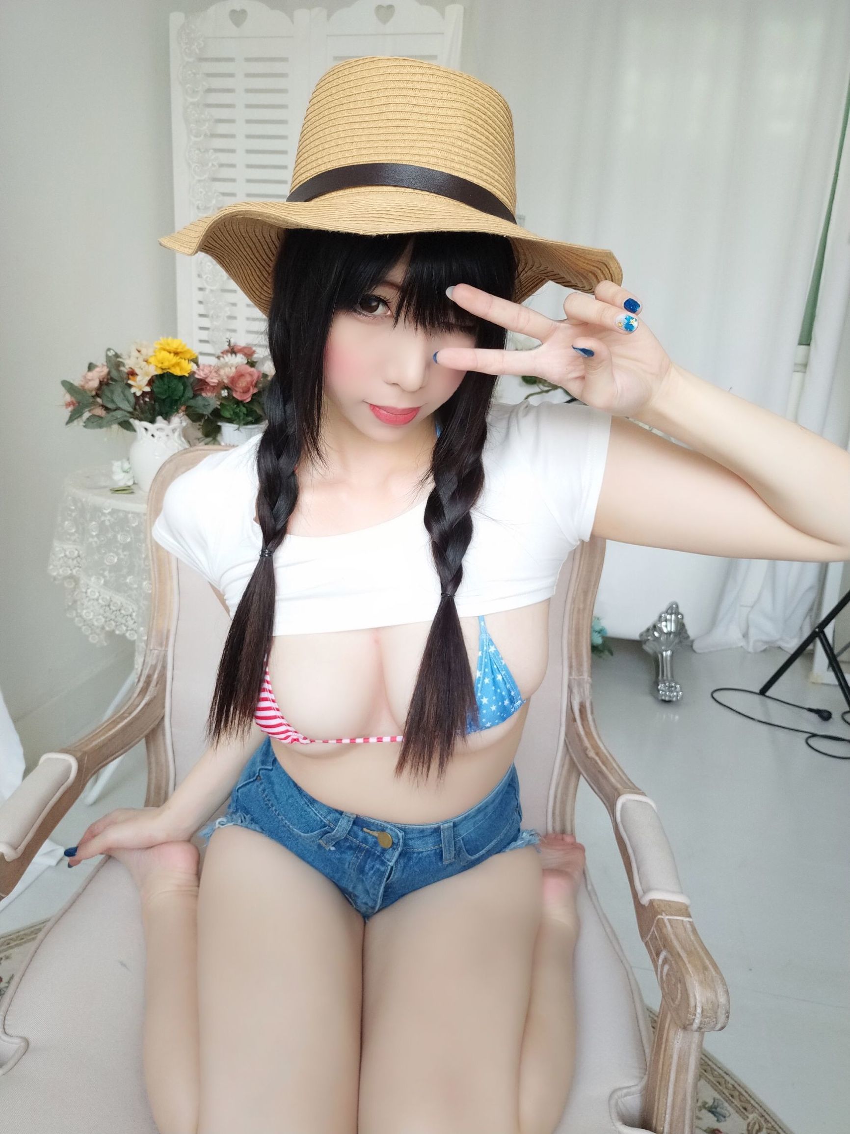 Shikano Ki, mỹ nữ 2D ngực lớn, cô gái cao bồi.