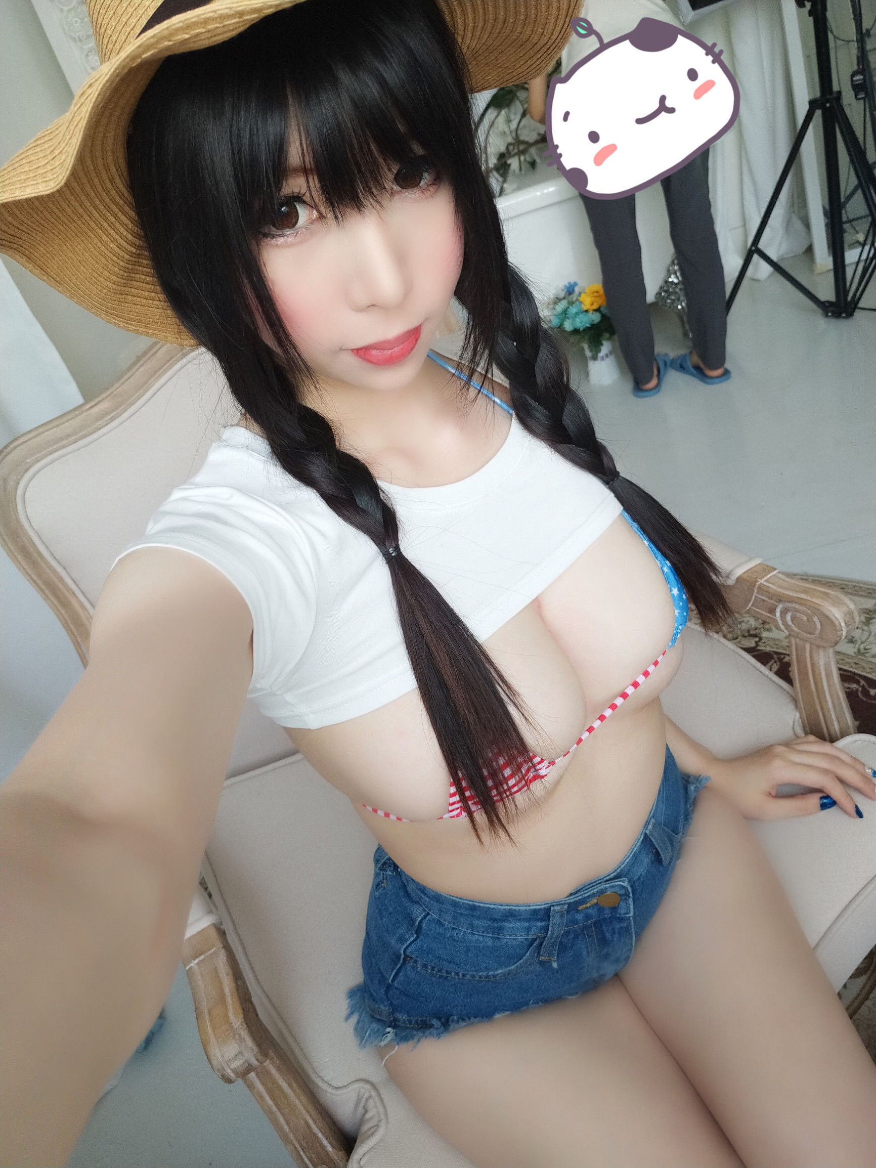 สองมิติหน้าอกใหญ่สาวสวย ชิคาโนะ คิ สาวคาวบอย