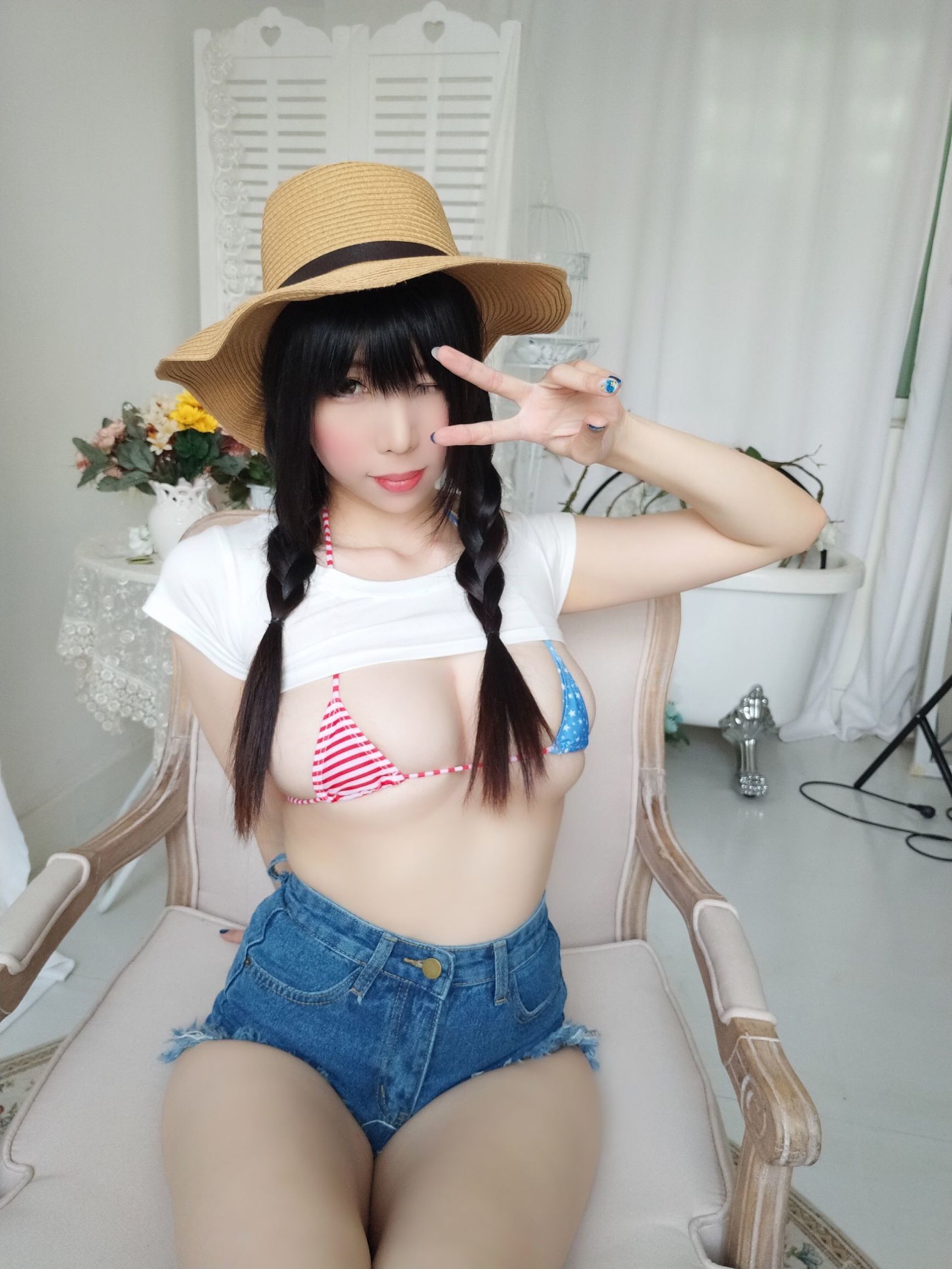 Shikano Ki, mỹ nữ 2D ngực lớn, cô gái cao bồi.
