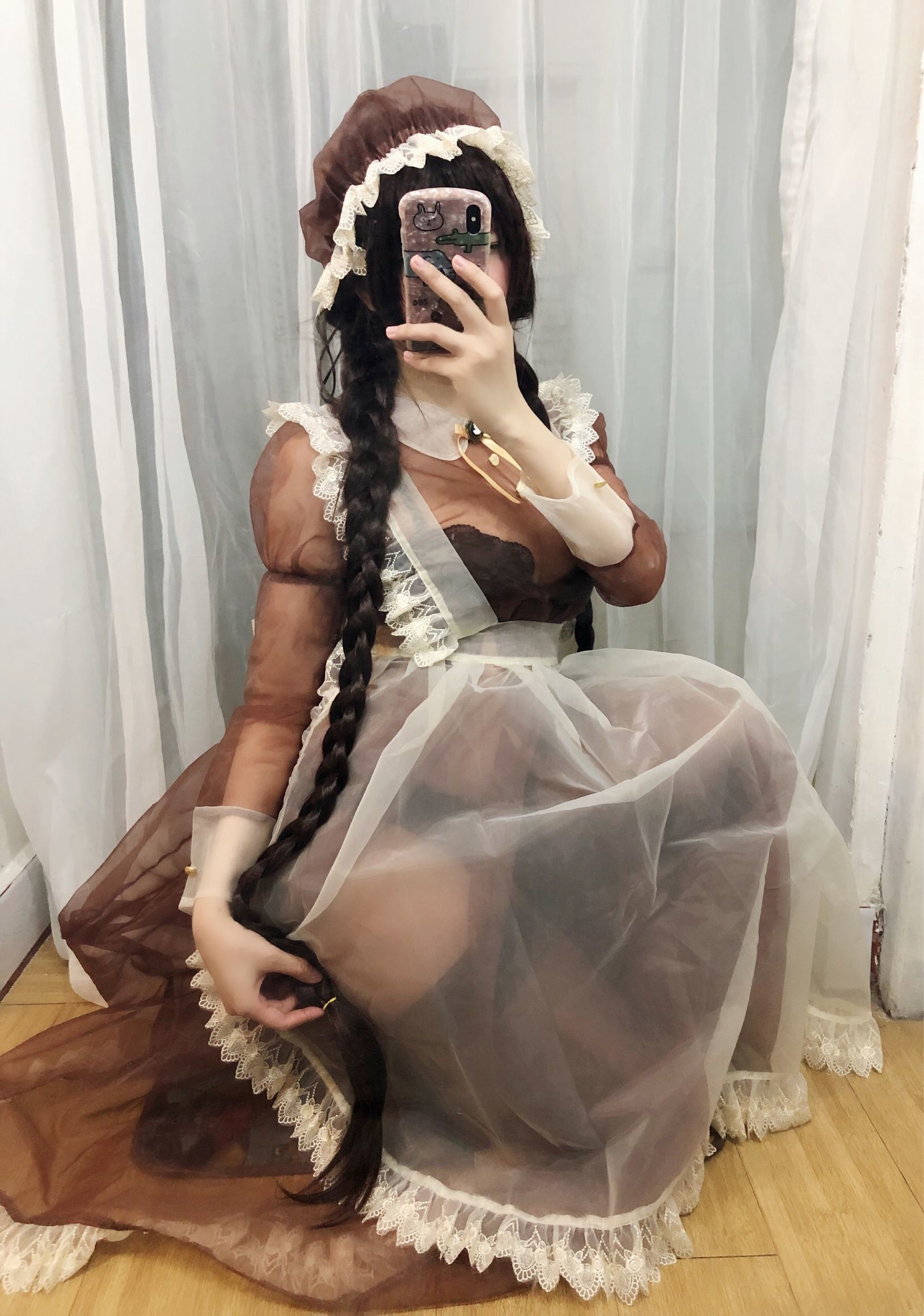 2D Big-Breasted Beautiful Woman Kano Ki Transparent Maid