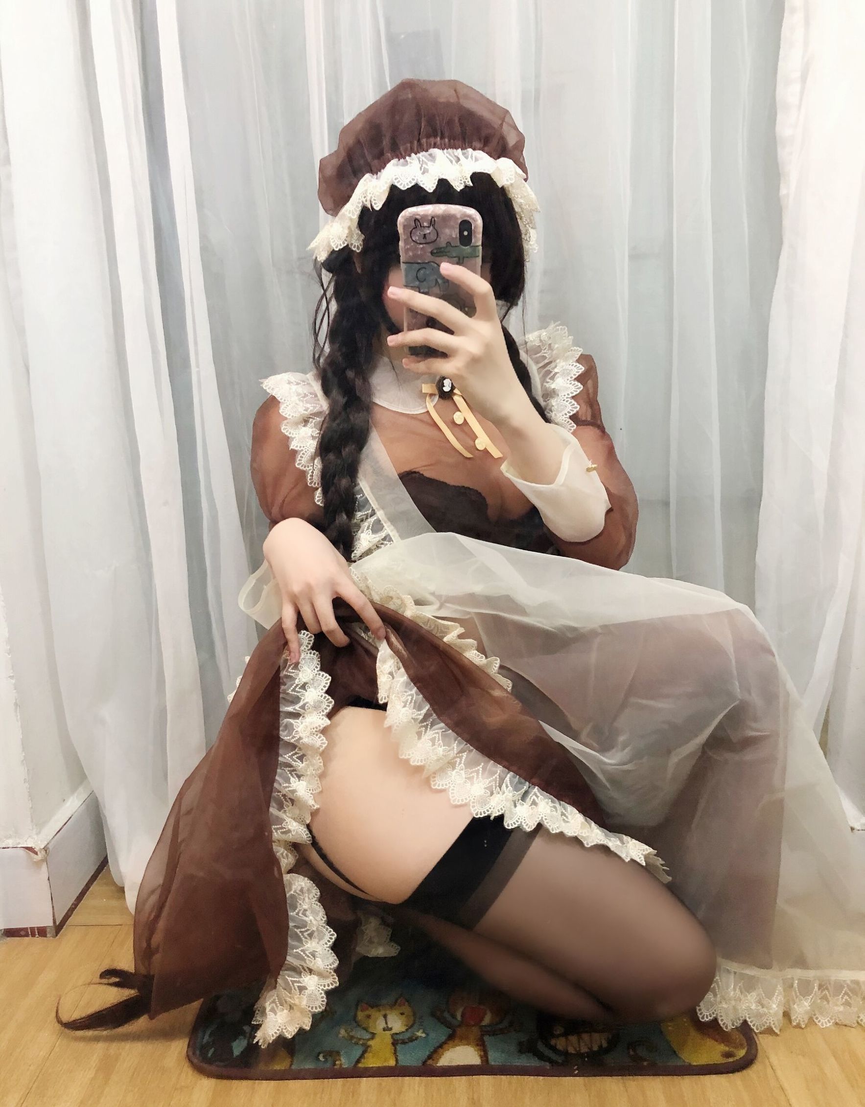 2D Big-Breasted Beautiful Woman Kano Ki Transparent Maid