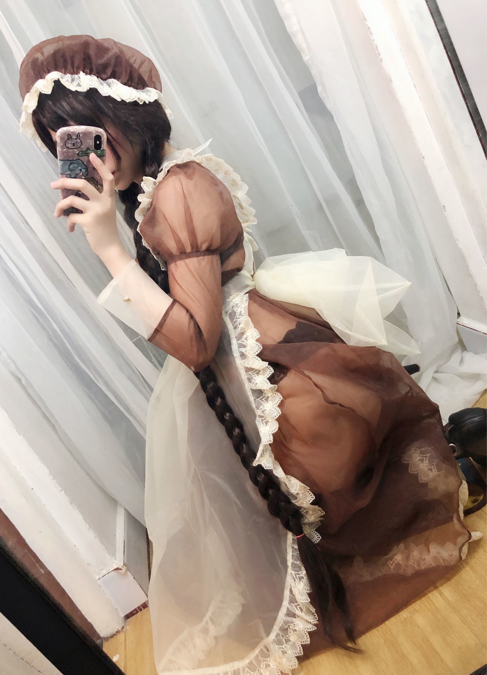 2D Big-Breasted Beautiful Woman Kano Ki Transparent Maid