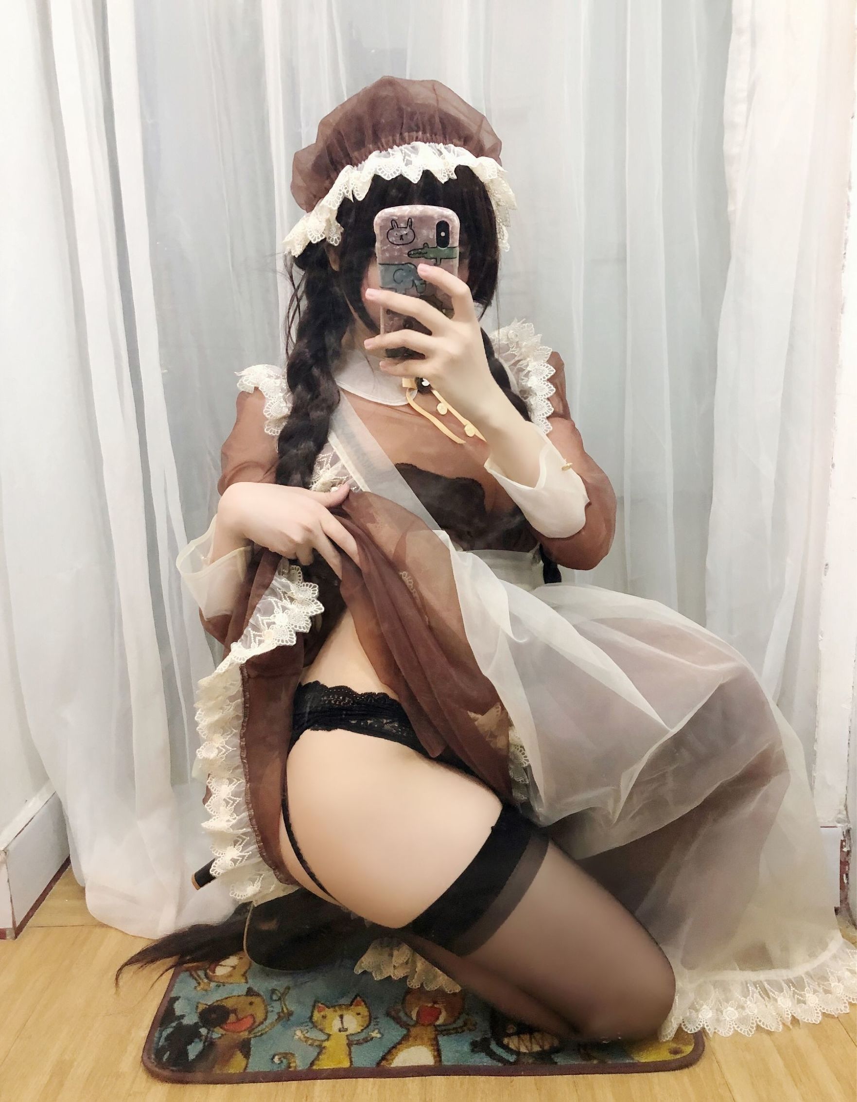 2D Big-Breasted Beautiful Woman Kano Ki Transparent Maid