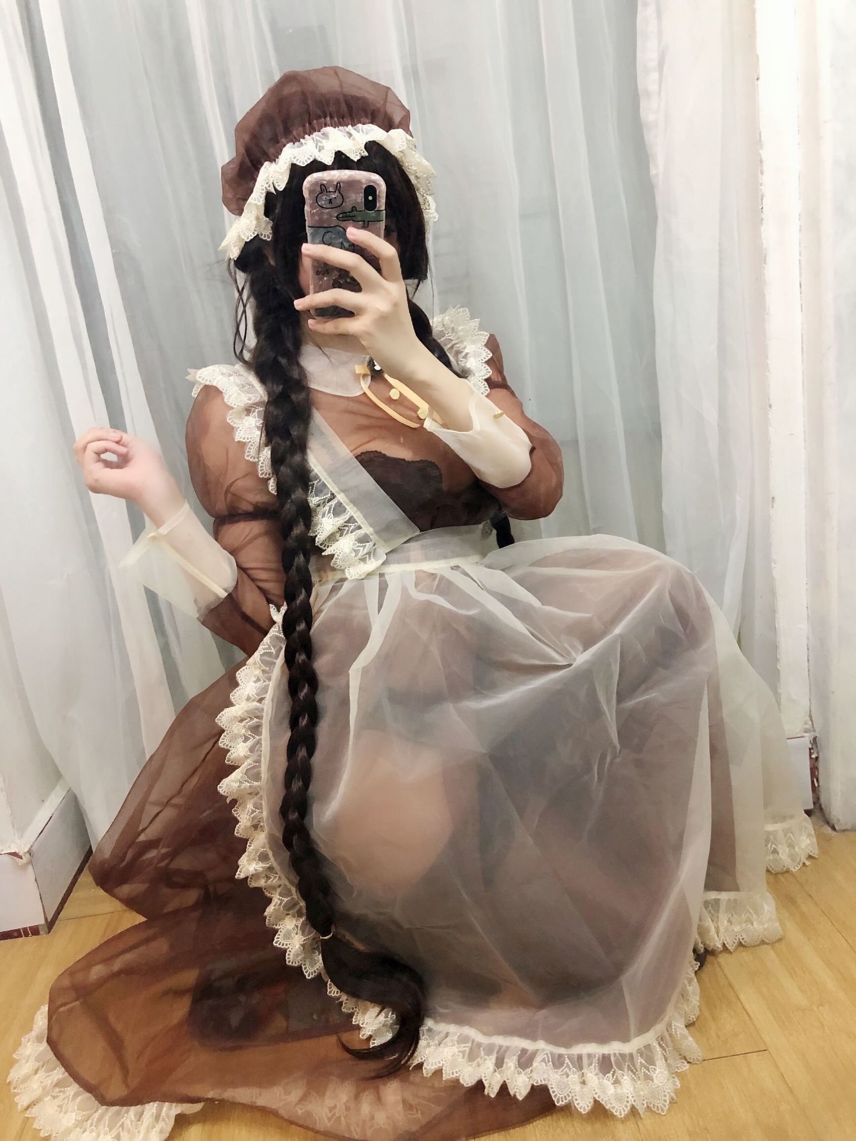 2D Big-Breasted Beautiful Woman Kano Ki Transparent Maid