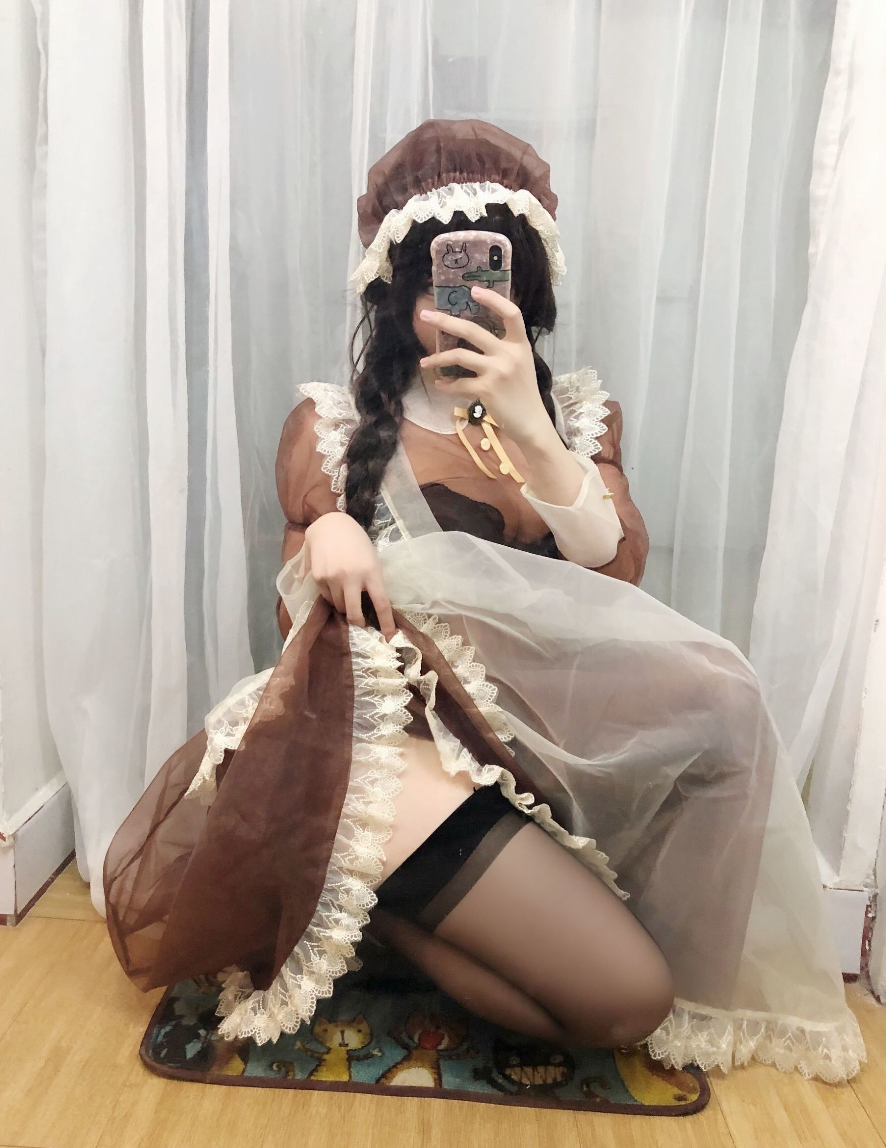 2D Big-Breasted Beautiful Woman Kano Ki Transparent Maid