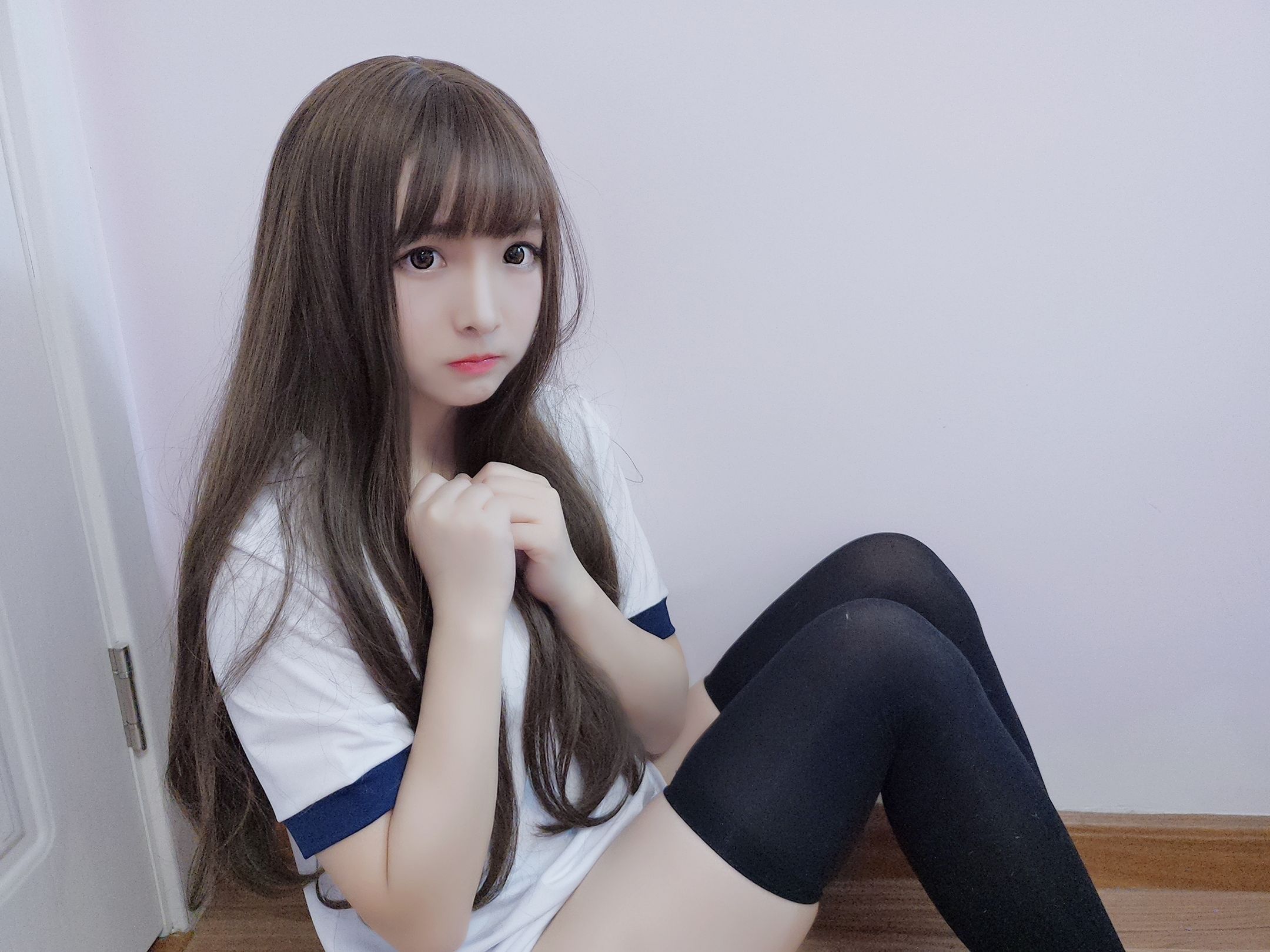 二次元美女古川カグラ 体操服