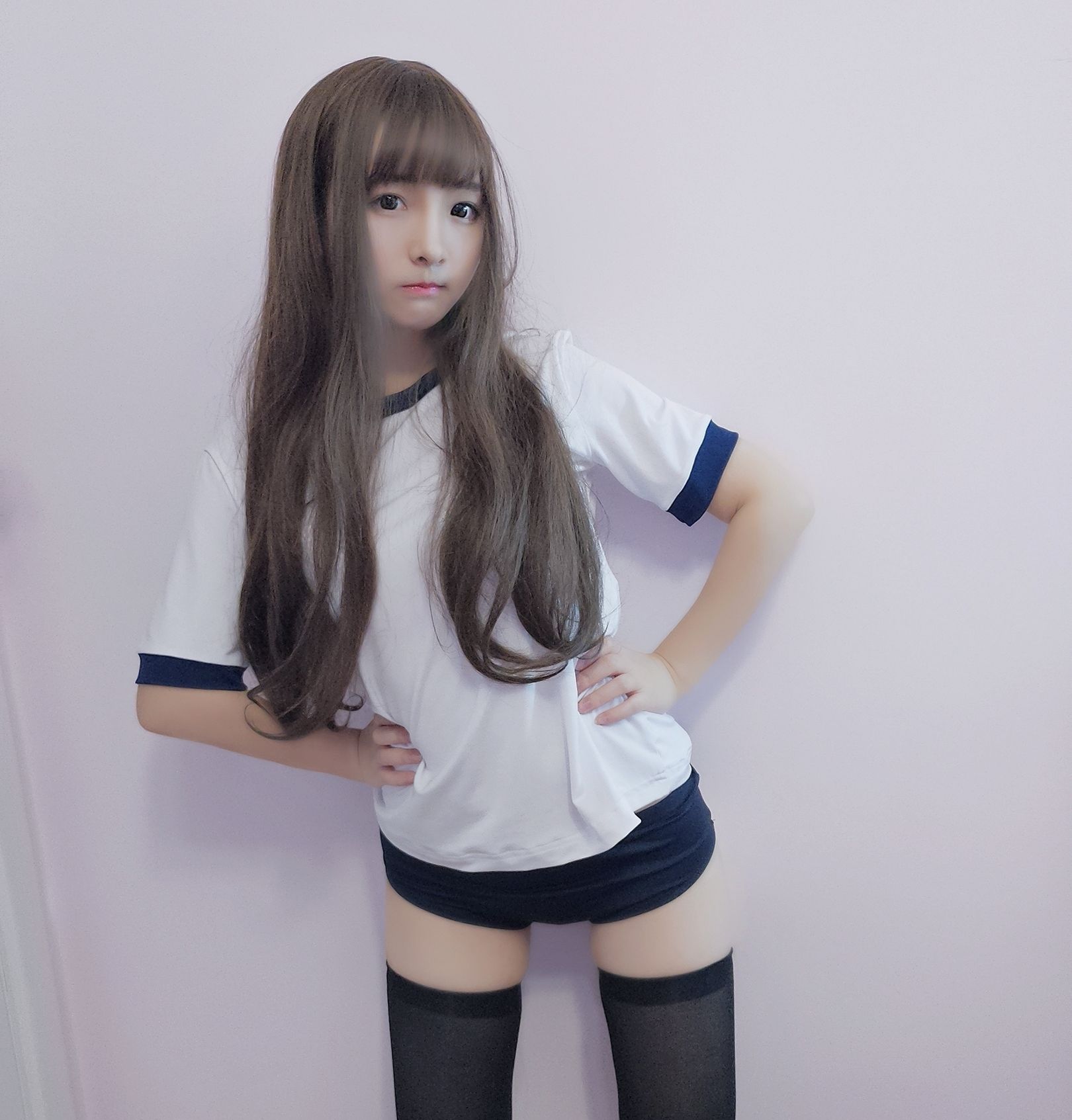 二次元美女古川カグラ 体操服