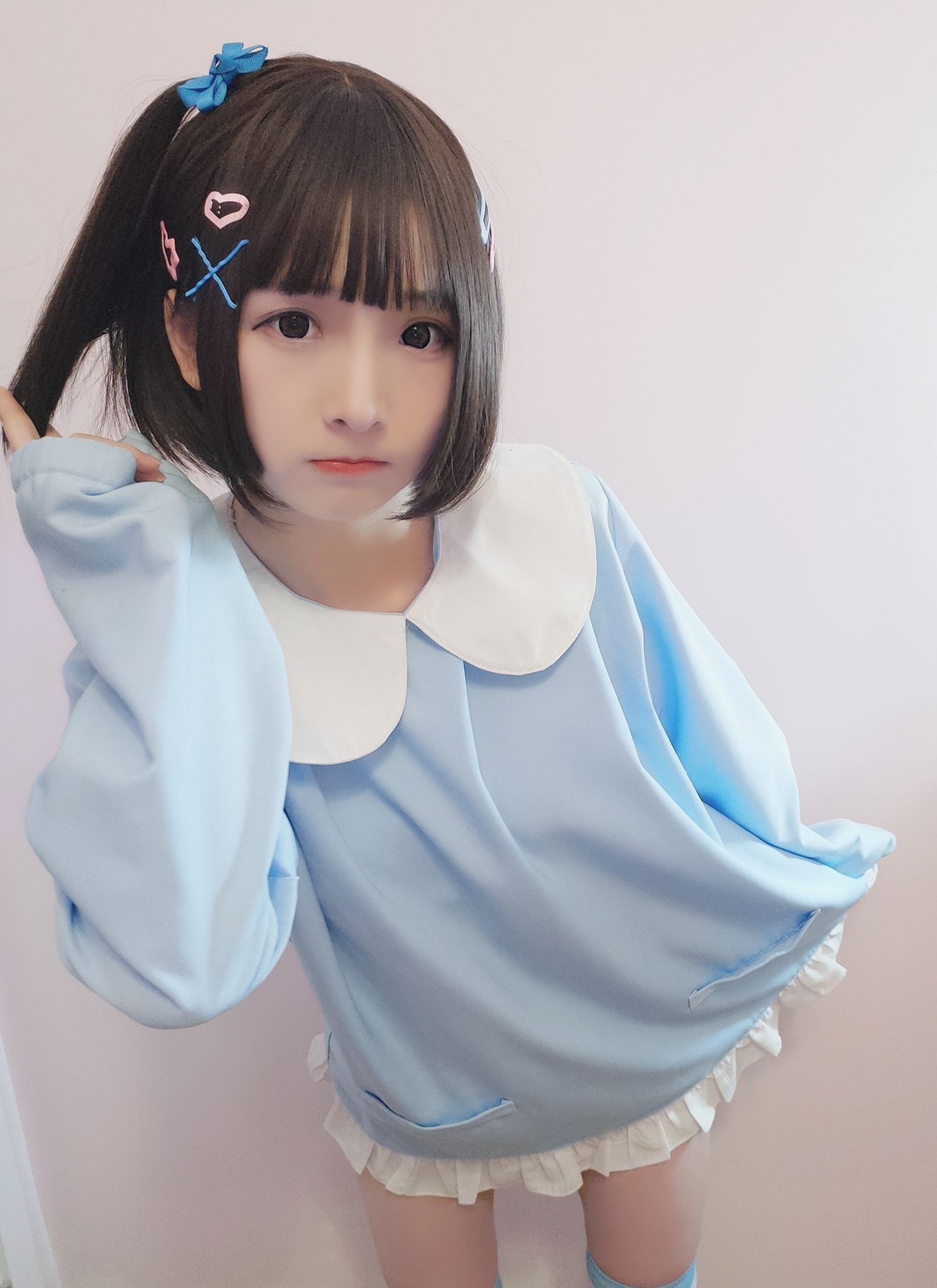 Người đẹp 2D Furukawa Kagura Cổ Cáp Nhà Trẻ