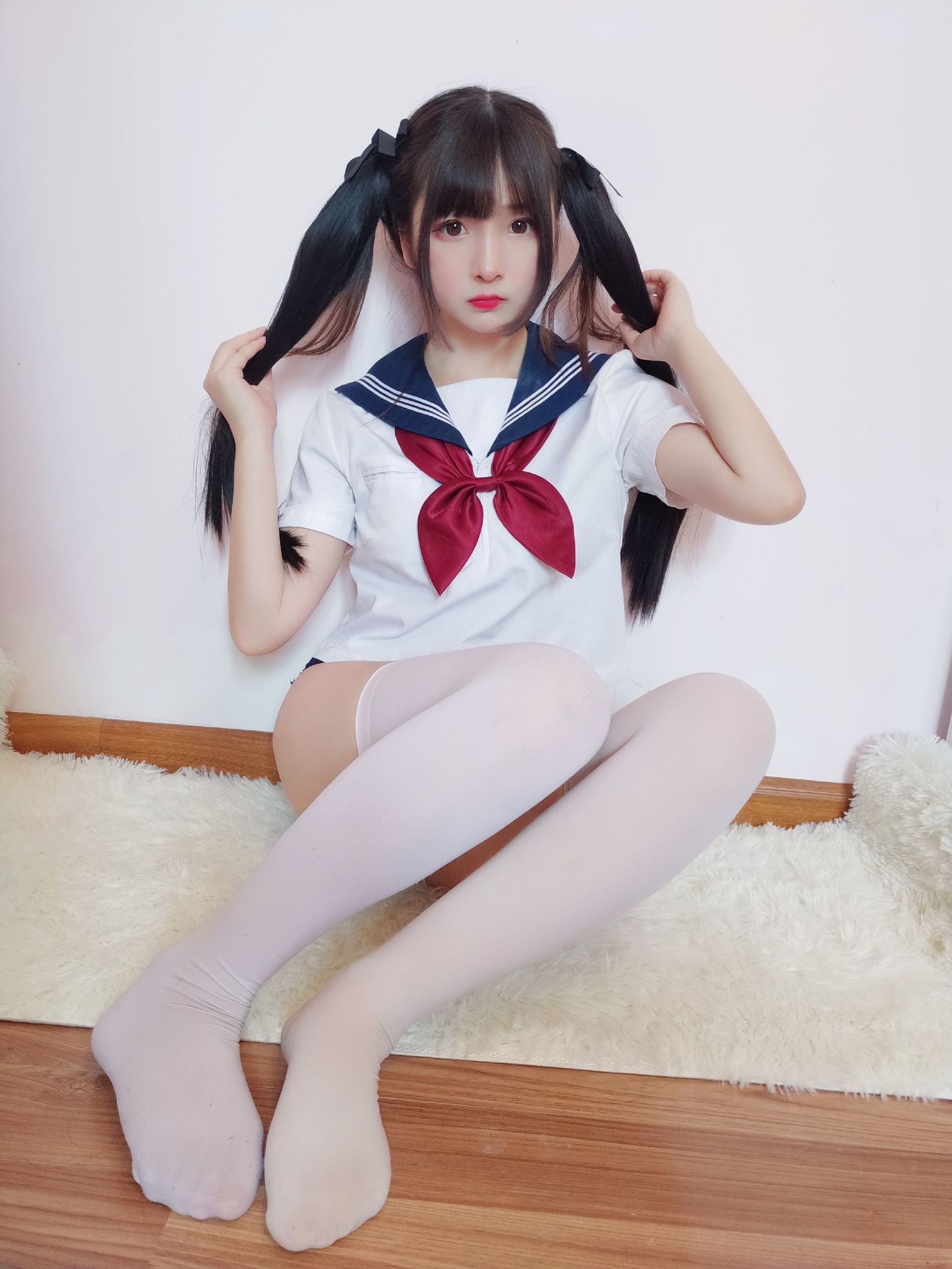 2D Beauty Furukawa Kagura Sailor Uniform School Swimsuit
