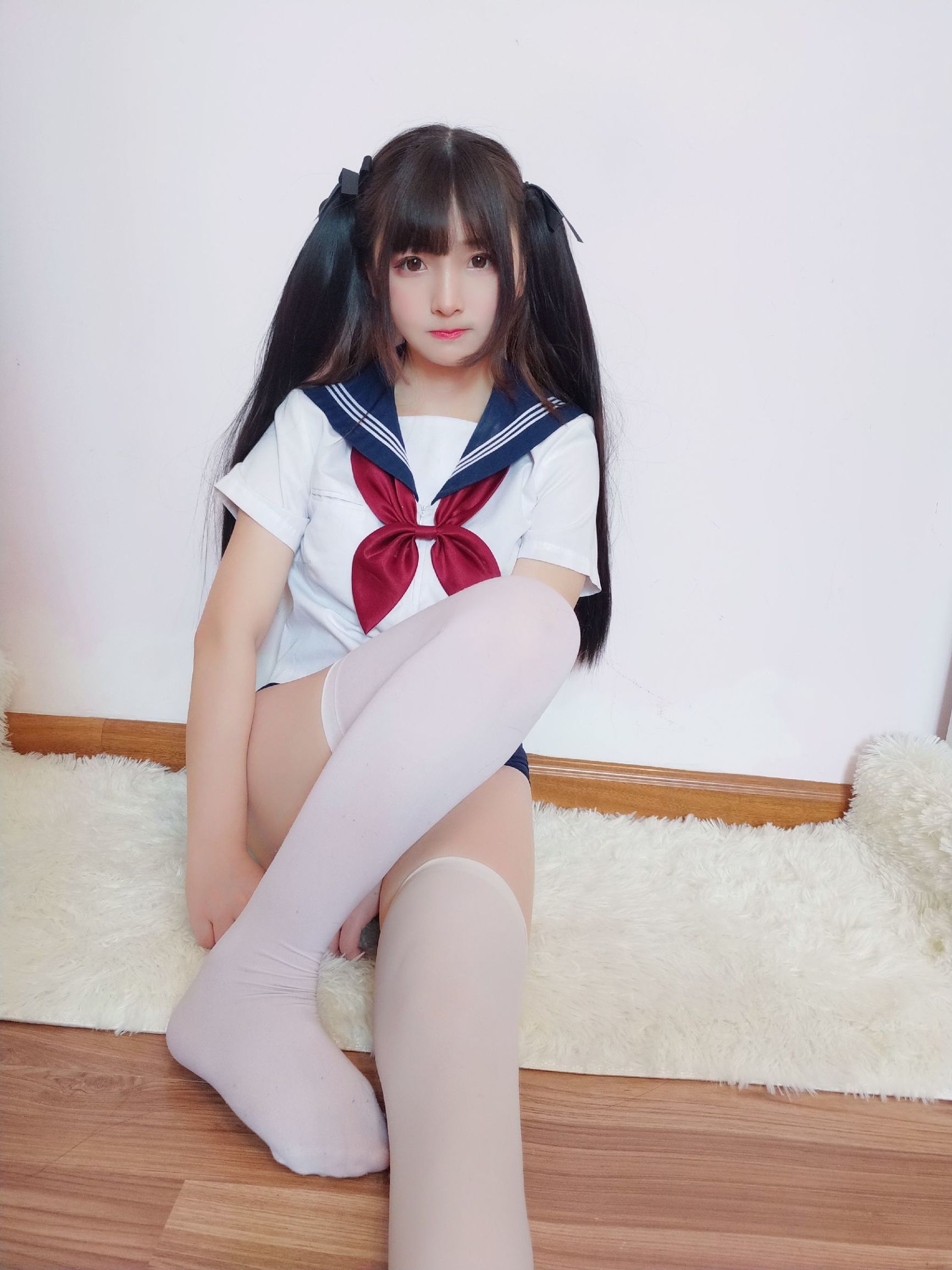 2D Beauty Furukawa Kagura Sailor Uniform School Swimsuit