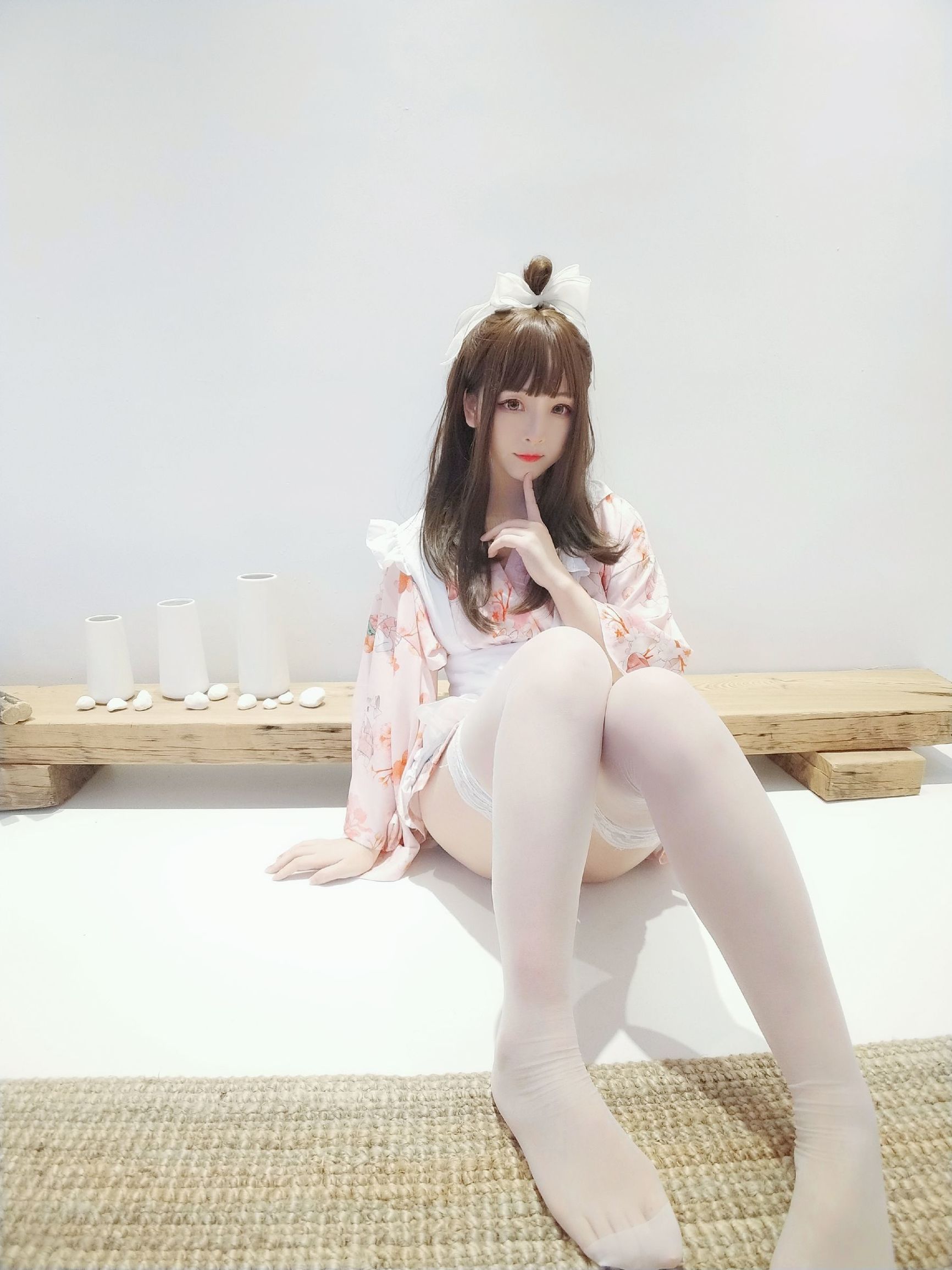 二次元美女古川神樂 浴衣女僕