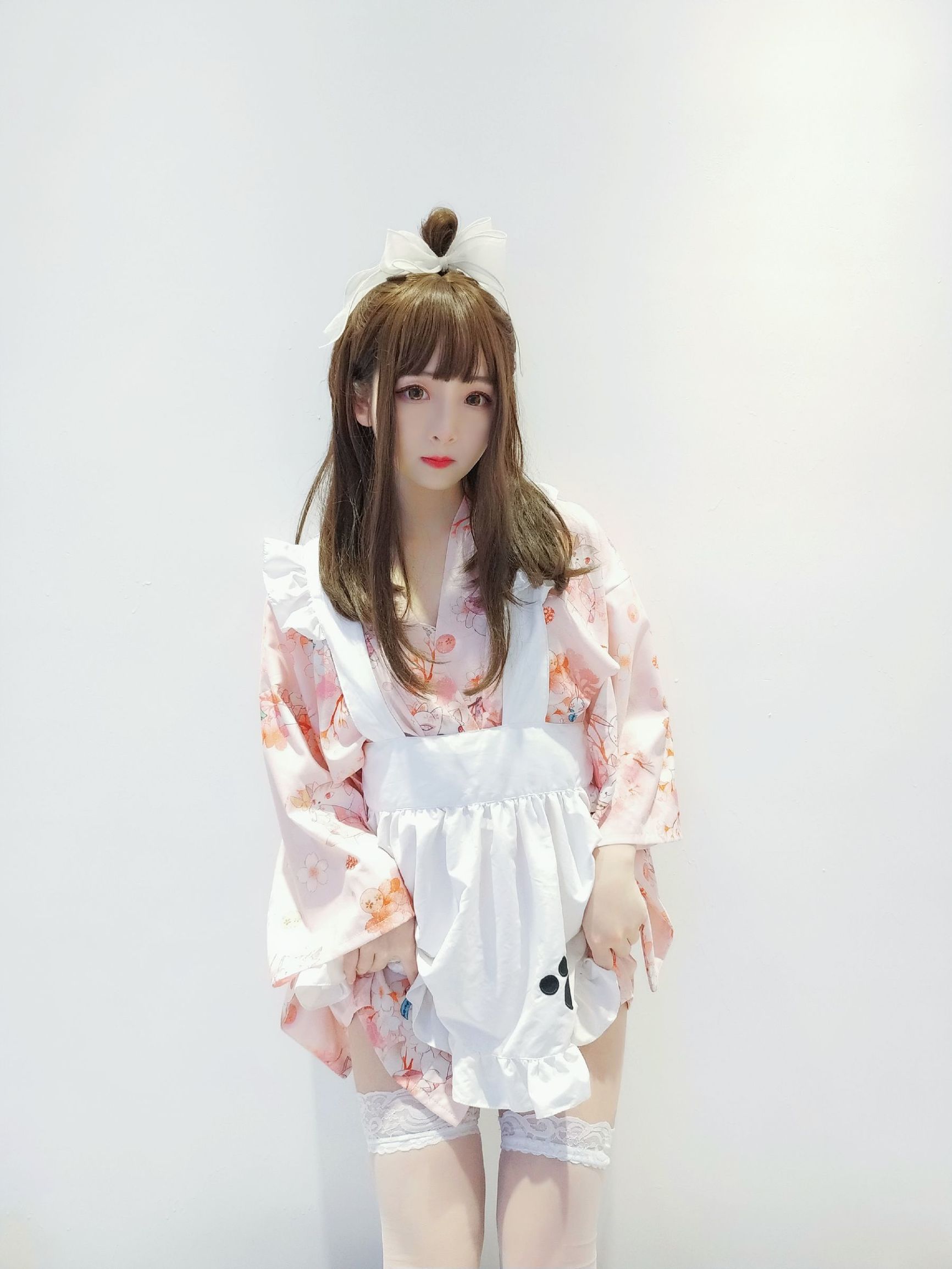 二次元美女古川神樂 浴衣女僕