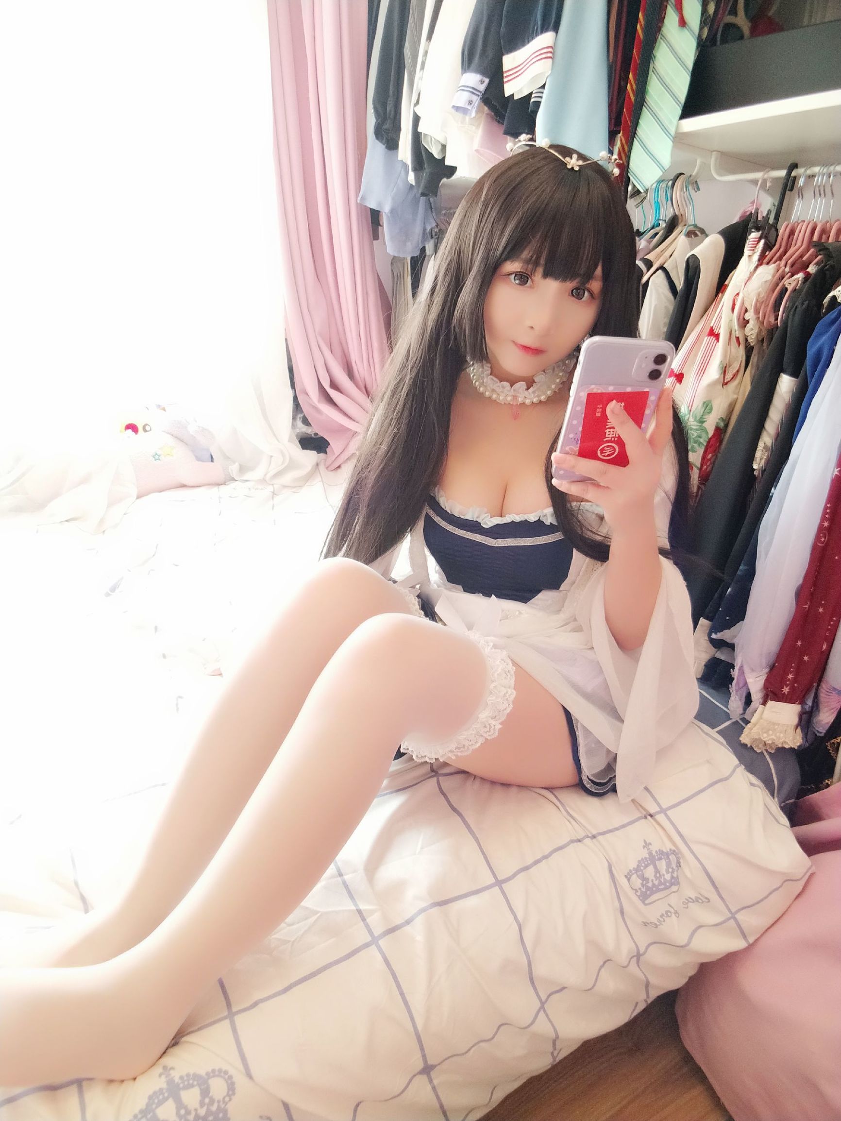 二次元美女 古川Kagura 白い絲