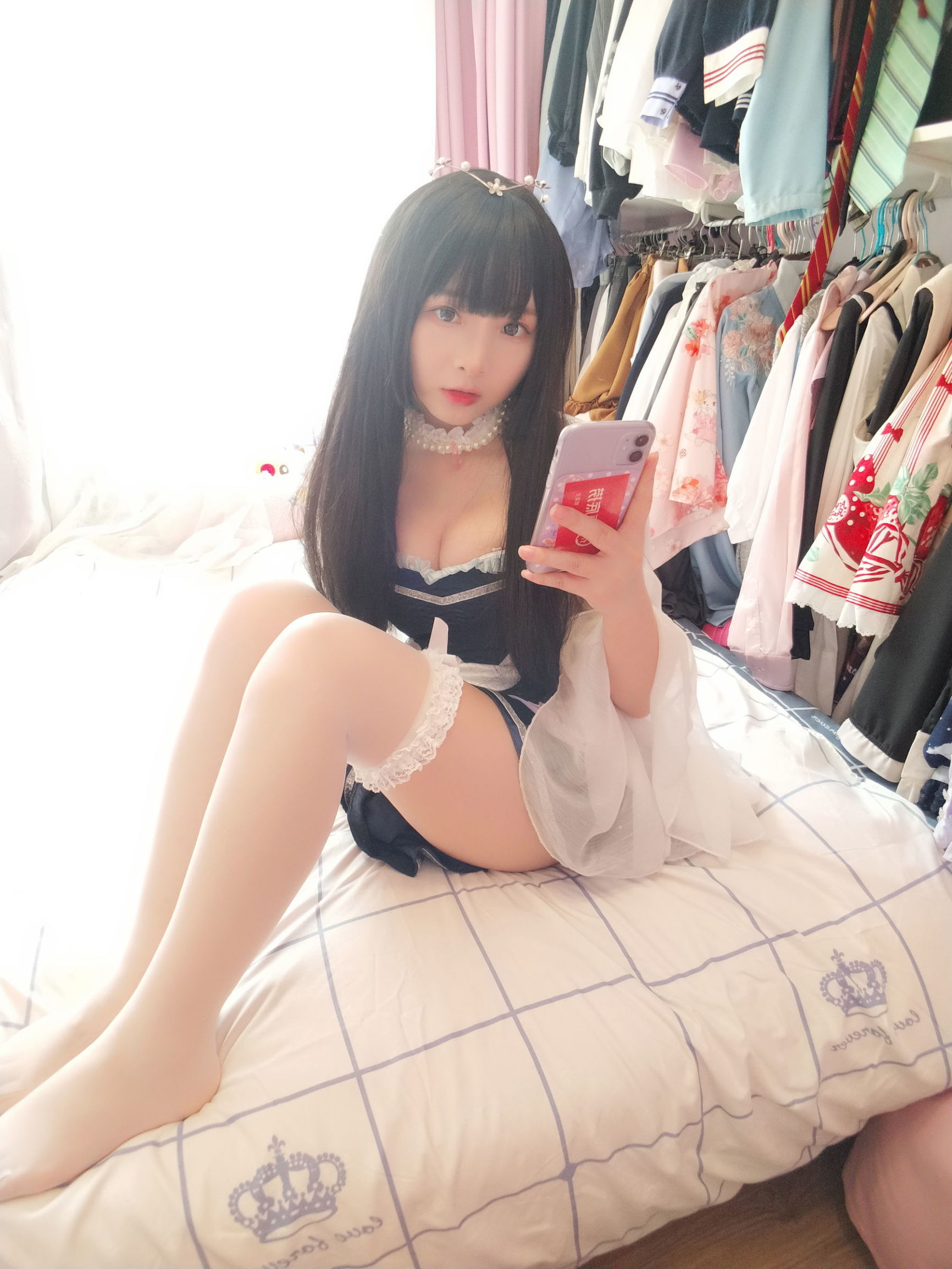 二次元美女 古川Kagura 白い絲