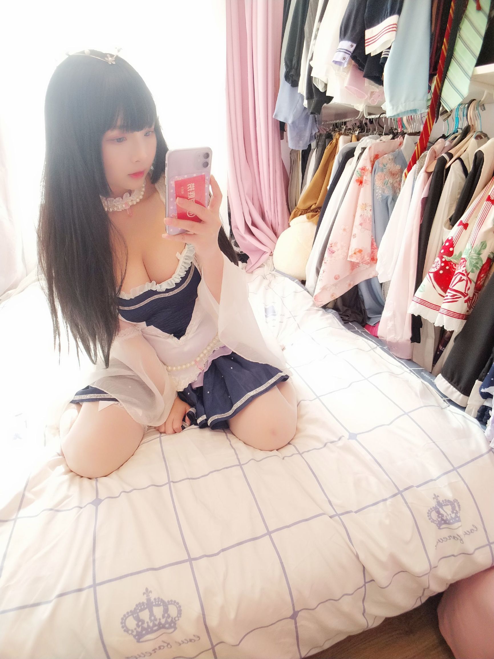 二次元美女 古川Kagura 白い絲