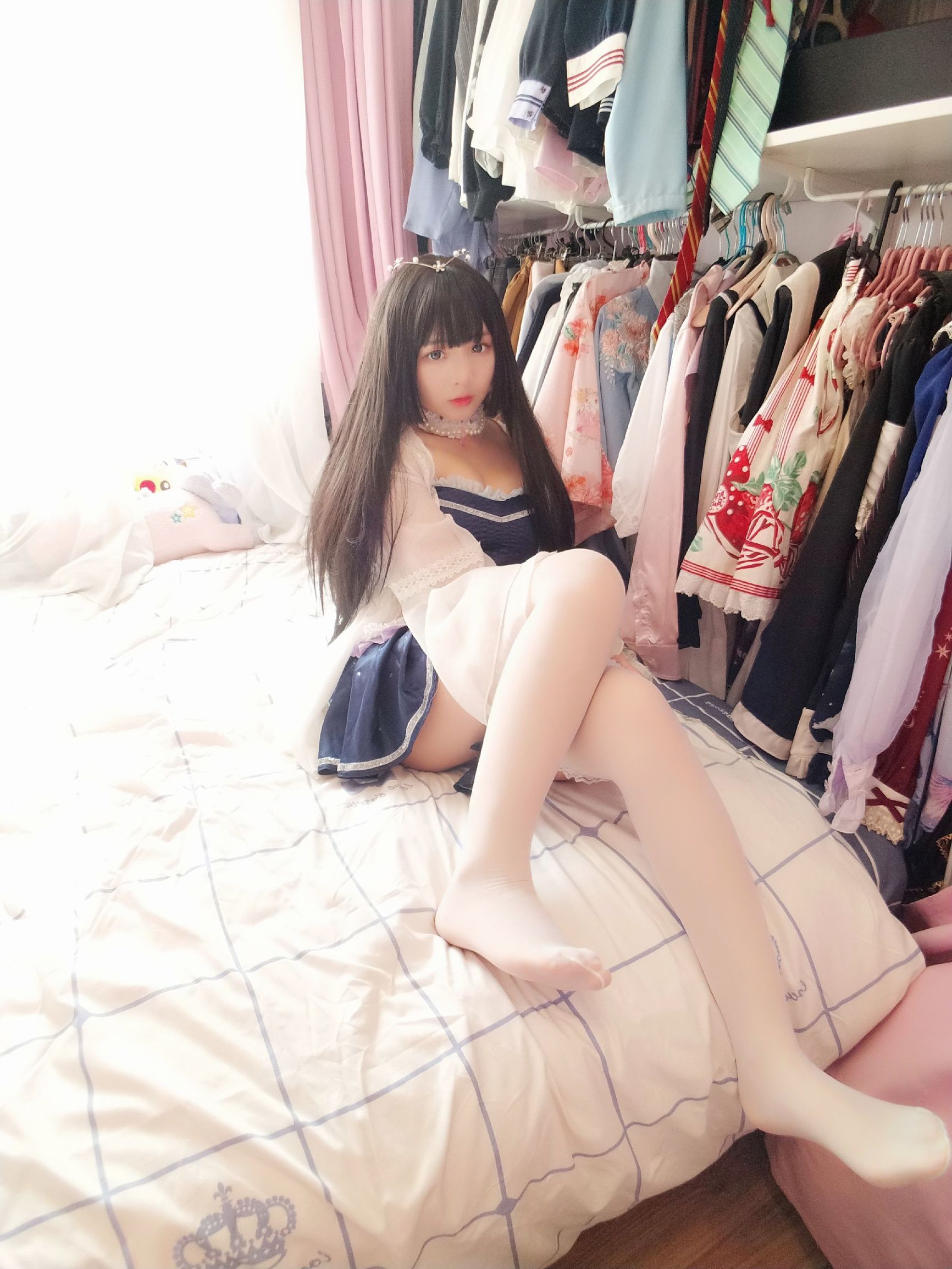 二次元美女 古川Kagura 白い絲